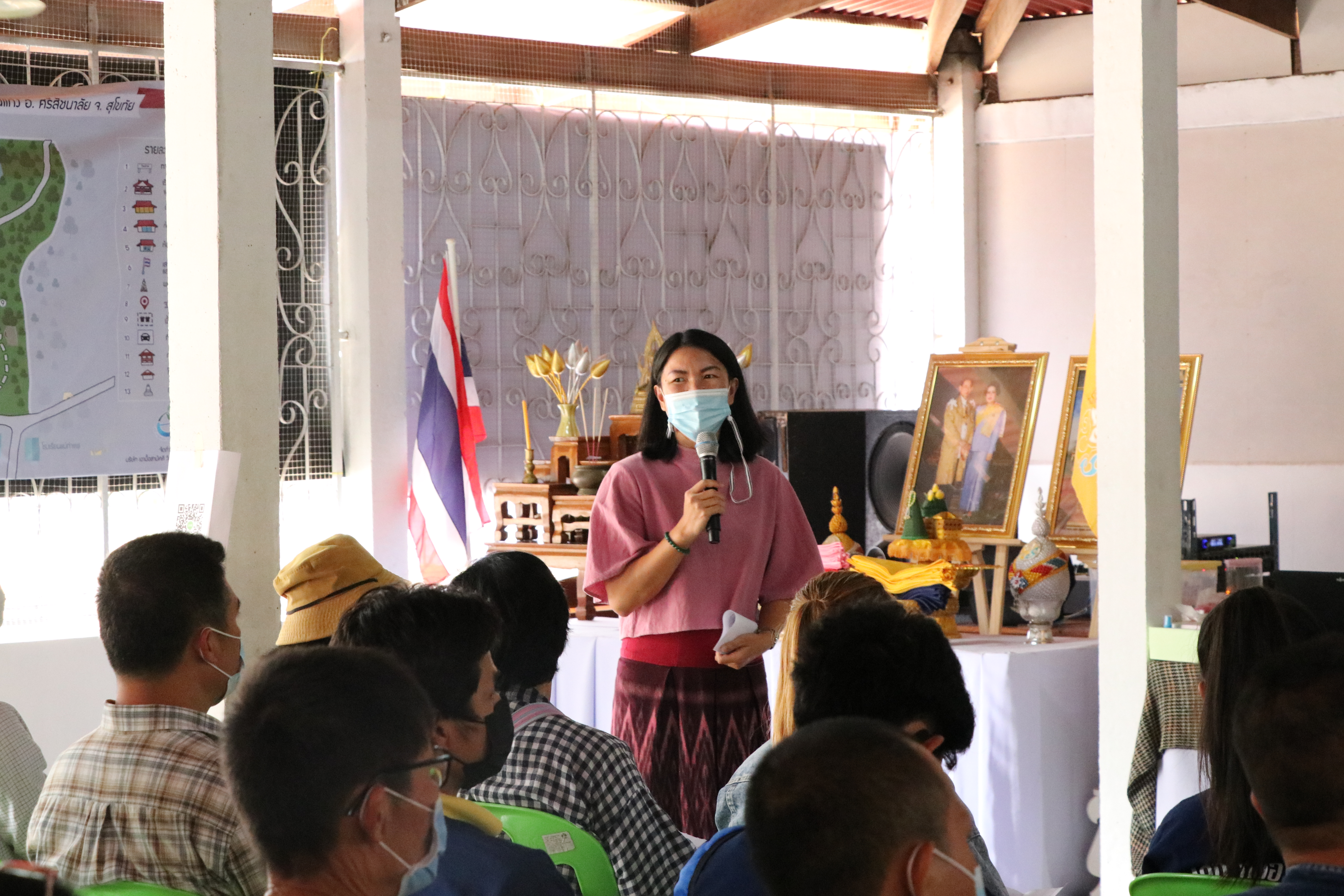 “อัดแน่น !!! องค์ความรู้ด้วยศาสตร์พระราชาเพื่อการพัฒนาที่ยั่งยืน 5 วัน 4 คืน นักพัฒนาพื้นที่ต้นแบบ และครัวเรือนต้นแบบ HLM โครงการ “โคก หนอง นา โมเดล”จังหวัดสุโขทัย รุ่นที่ 7 เตรียมสร้างความเข้มแข็งพื้นที่ชุมชนจังหวัดสุโขทัย