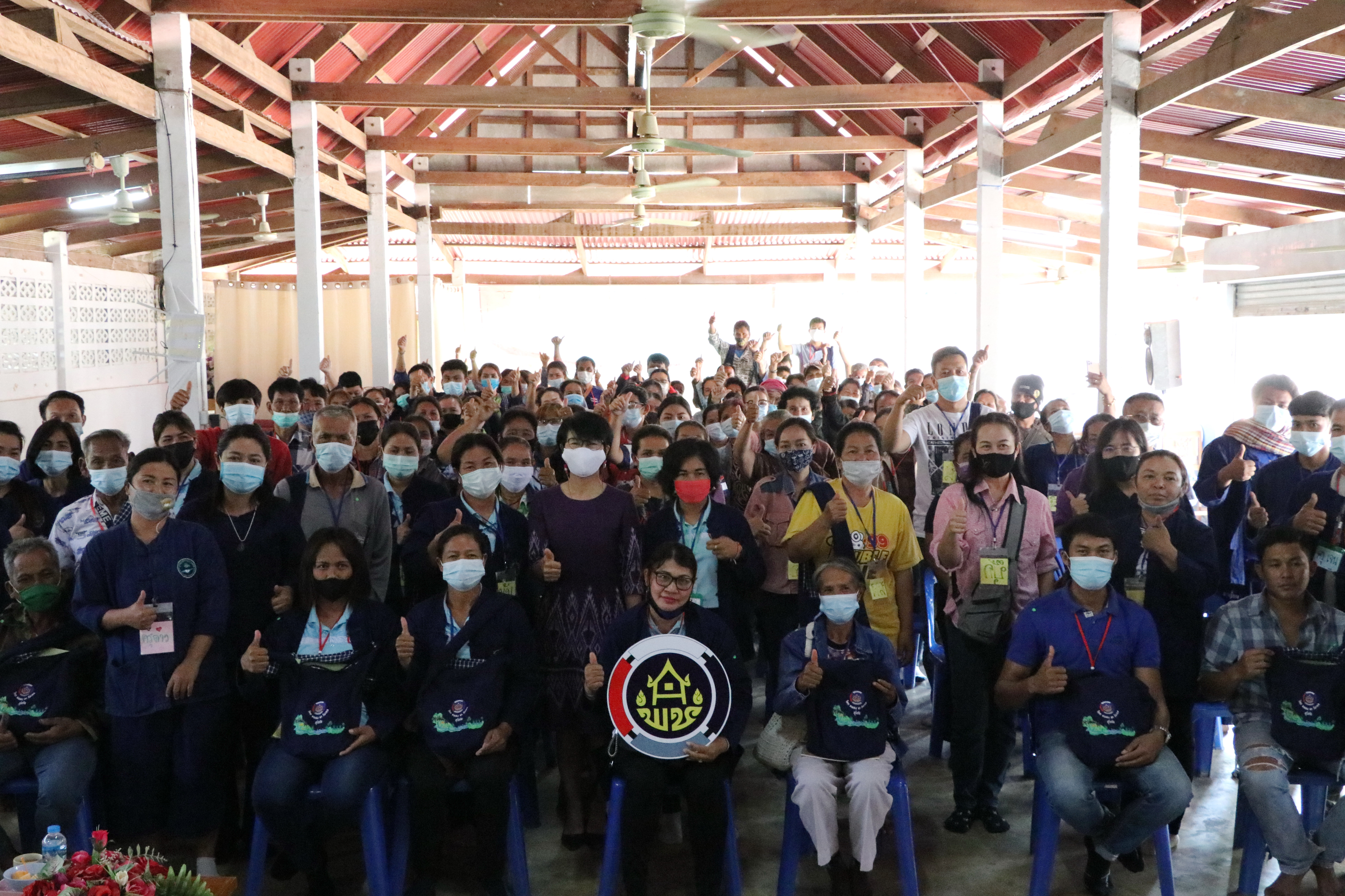 “อบรมบ่มเพาะ 5 วัน 4 คืน ด้วยศาสตร์พระราชาเพื่อการพัฒนาที่ยั่งยืน ให้กับนักพัฒนาพื้นที่ต้นแบบ และครัวเรือนต้นแบบ HLM รุ่นที่ 11 โครงการ “โคก หนอง นา โมเดล” พร้อมสร้างความมั่นคง มั่งคั่ง และยั่งยืน สู่ชุมชนจังหวัดสุโขทัย