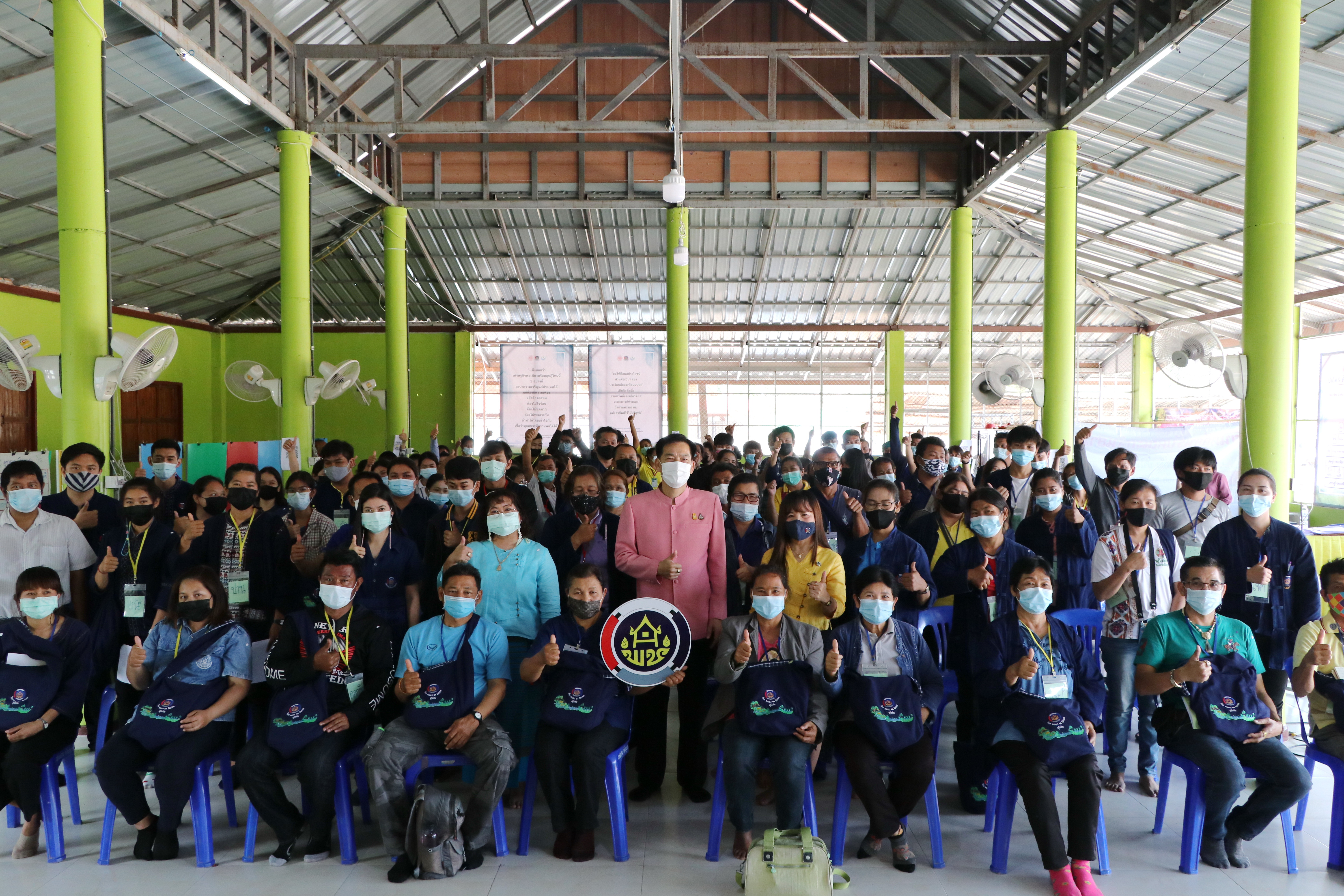 “เติมเต็มองค์ความรู้ด้วยศาสตร์พระราชาเพื่อการพัฒนาที่ยั่งยืน ให้กับนักพัฒนาพื้นที่ต้นแบบ และครัวเรือนต้นแบบ HLM จำนวน 5 วัน 4 คืน รุ่นที่ 15 โครงการ “โคก หนอง นา โมเดล”จังหวัดสุโขทัย เตรียมสร้างความเข้มแข็งในพื้นที่ชุมชนจังหวัดสุโขทัย