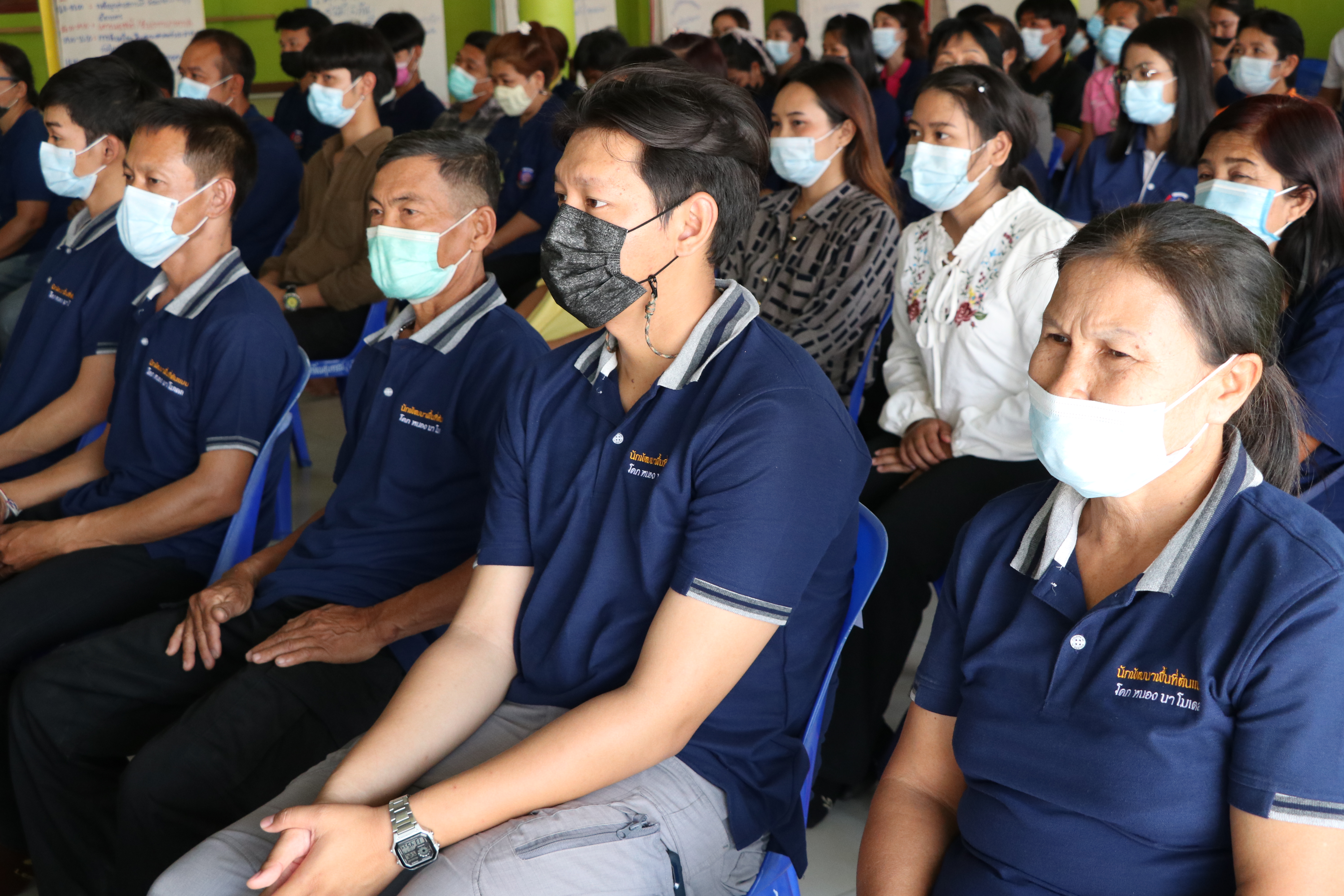 ผู้ตรวจฯ พช. เขต 17  สร้างขวัญกำลังใจ ครัวเรือนต้นแบบฯ HLM และนักพัฒนาพื้นที่ต้นแบบ รุ่นที่ 15 อบรมแกนนำฯ 5 วัน 4 คืน พร้อมสร้างความเข้มแข็งให้ชุมชน ด้วยศาสตร์พระราชาเพื่อการพัฒนาที่ยั่งยืน”