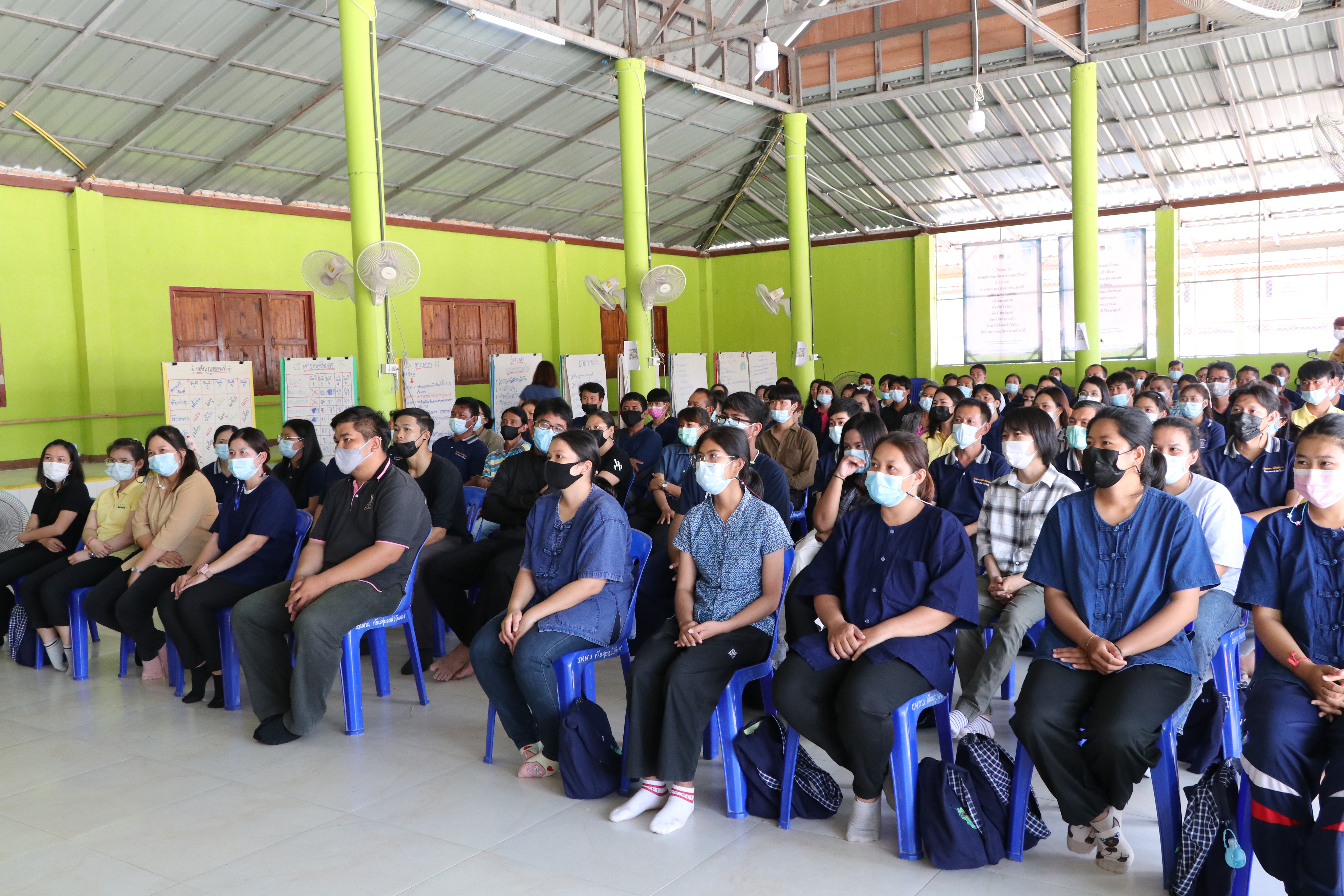 ผู้ตรวจฯ พช. เขต 17  สร้างขวัญกำลังใจ ครัวเรือนต้นแบบฯ HLM และนักพัฒนาพื้นที่ต้นแบบ รุ่นที่ 15 อบรมแกนนำฯ 5 วัน 4 คืน พร้อมสร้างความเข้มแข็งให้ชุมชน ด้วยศาสตร์พระราชาเพื่อการพัฒนาที่ยั่งยืน”