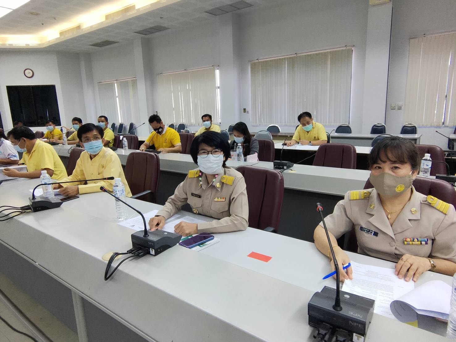 พช.สุโขทัย ร่วมบูรณาการสนจ.สุโขทัย และปภ.สุโขทัย ประชุมขับเคลื่อนกำหนดแนวทางการจ้างและบริหารพนักงานราชการเฉพาะกิจ เพื่อช่วยเหลือผู้ได้รับผลกระทบจากสถานการณ์ COVID – 19 จังหวัดสุโขทัย