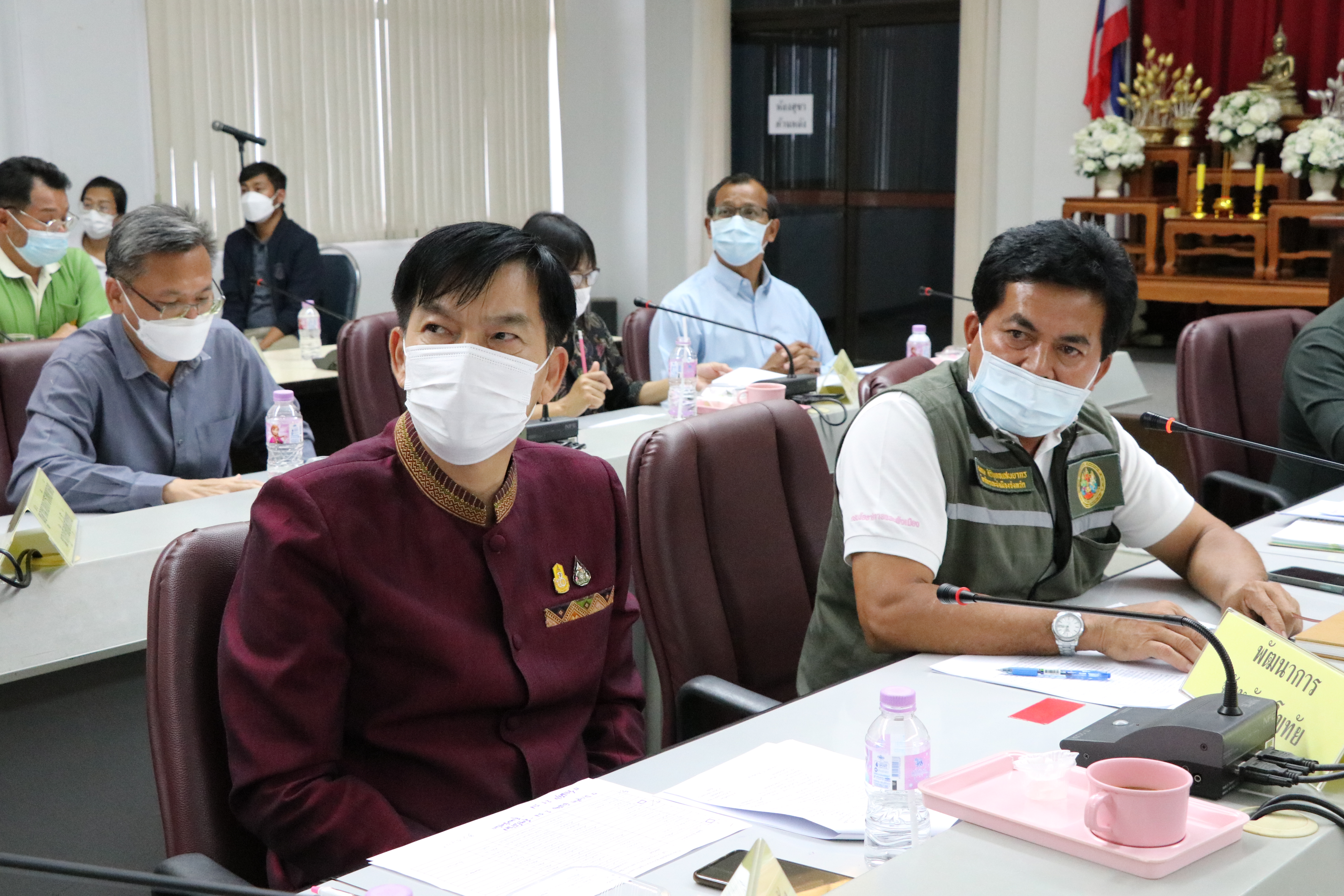 พช.สุโขทัย เข้าร่วมประชุมเตรียมความพร้อมรับเสด็จฯ สมเด็จพระกนิษฐาธิราชเจ้า กรมสมเด็จพระเทพรัตนราชสุดาฯ สยามบรมราชกุมารี เสด็จพระราชดำเนินทรงนำข้าราชการและนักเรียนนายร้อย โรงเรียนนายร้อยพระจุลจอมเกล้า ทัศนศึกษาในพื้นที่จังหวัดสุโขทัย