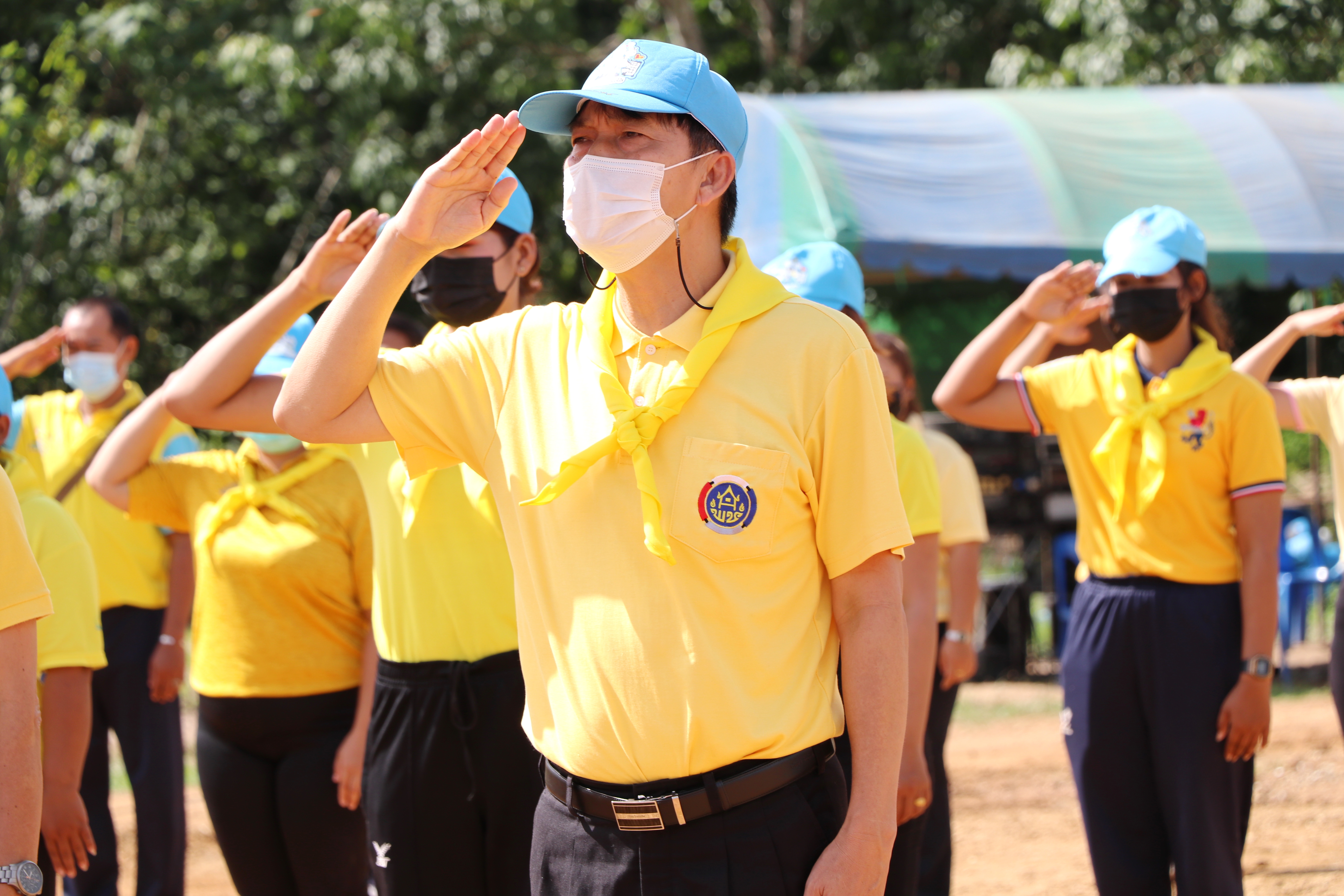 สุโขทัย Kick off “จิตอาสาพัฒนาชุมชนเอามื้อสามัคคี”ปลูกพืชสมุนไพร กระชาย ฟ้าทะลายโจร ขิง ข่า ตะไคร้ สู้ภัย COVID-19 สร้างความมั่นคงทางด้านอาหาร บนพื้นที่แปลง CLM โคก หนอง นา พช. เฉลิมพระเกียรติเนื่องในโอกาสมหามงคลเฉลิมพระชนมพรรษา พระบาทสมเด็จพระปรเมนทรรามาธิบดีศรีสินทรมหาวชิราลงกรณ พระวชิรเกล้าเจ้าอยู่หัว