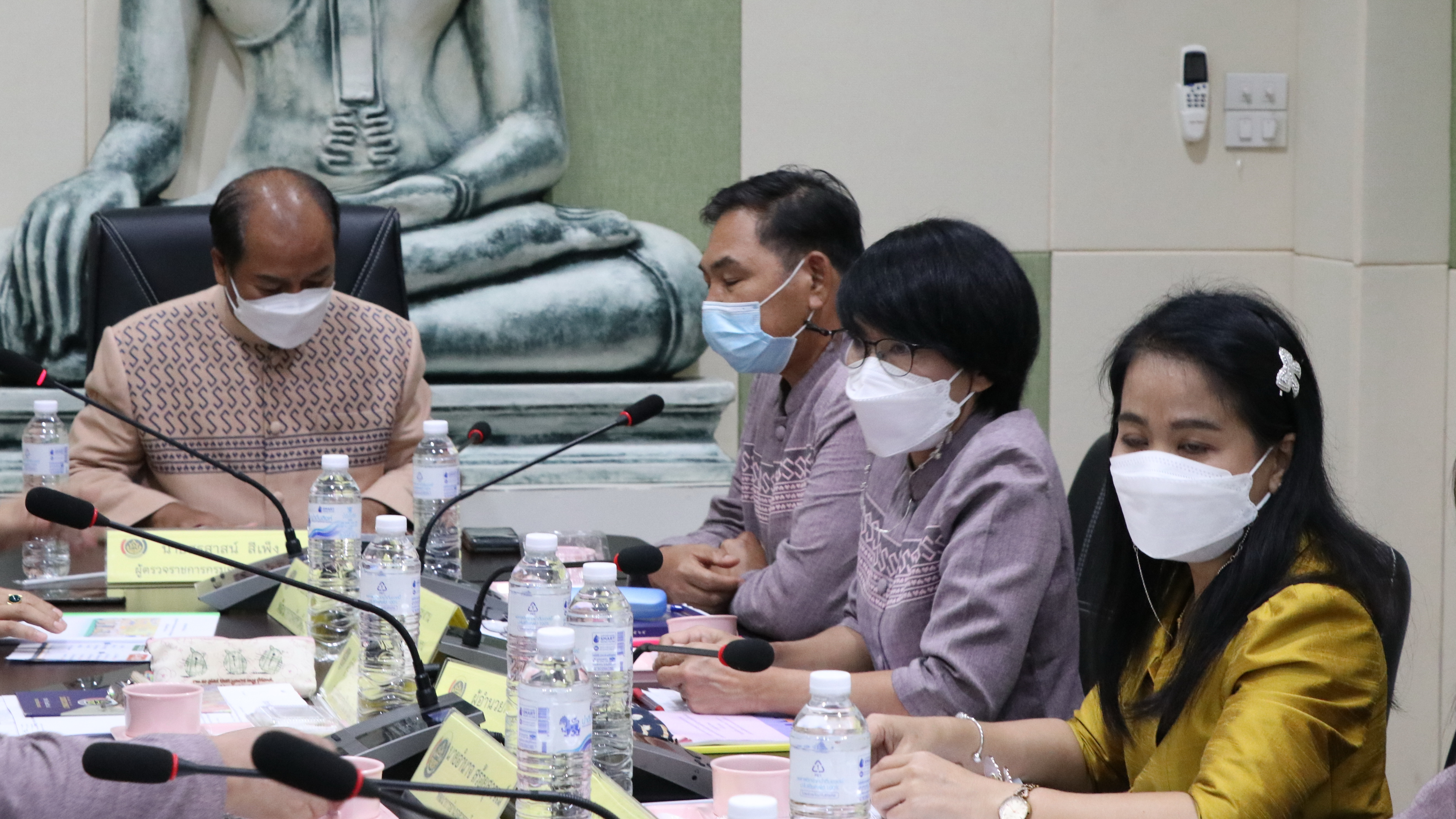 ผู้ตรวจราชการกรมการพัฒนาชุมชน ตรวจติดตามผลการขับเคลื่อนงานตามภารกิจของกรมการพัฒนาชุมชน จังหวัดสุโขทัย