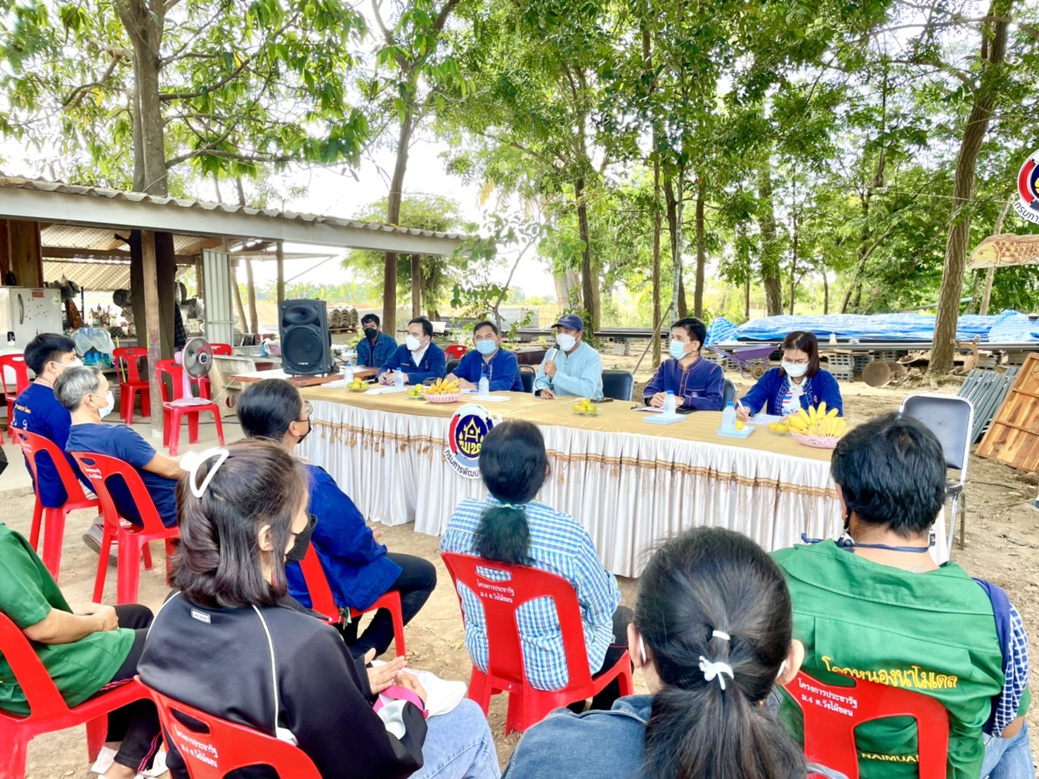 ผู้ตรวจราชการกรมการพัฒนาชุมชน ลุยพื้นที่ โคก หนอง นา พช. สุโขทัย ติดตาม ตรวจเยี่ยมพื้นที่แปลงเป้าหมายฯ ร่วมขับเคลื่อนกิจกรรมสร้างความมั่นคง มั่งคั่ง และยั่งยืน ให้พี่น้องประชาชนชาวสุโขทัย