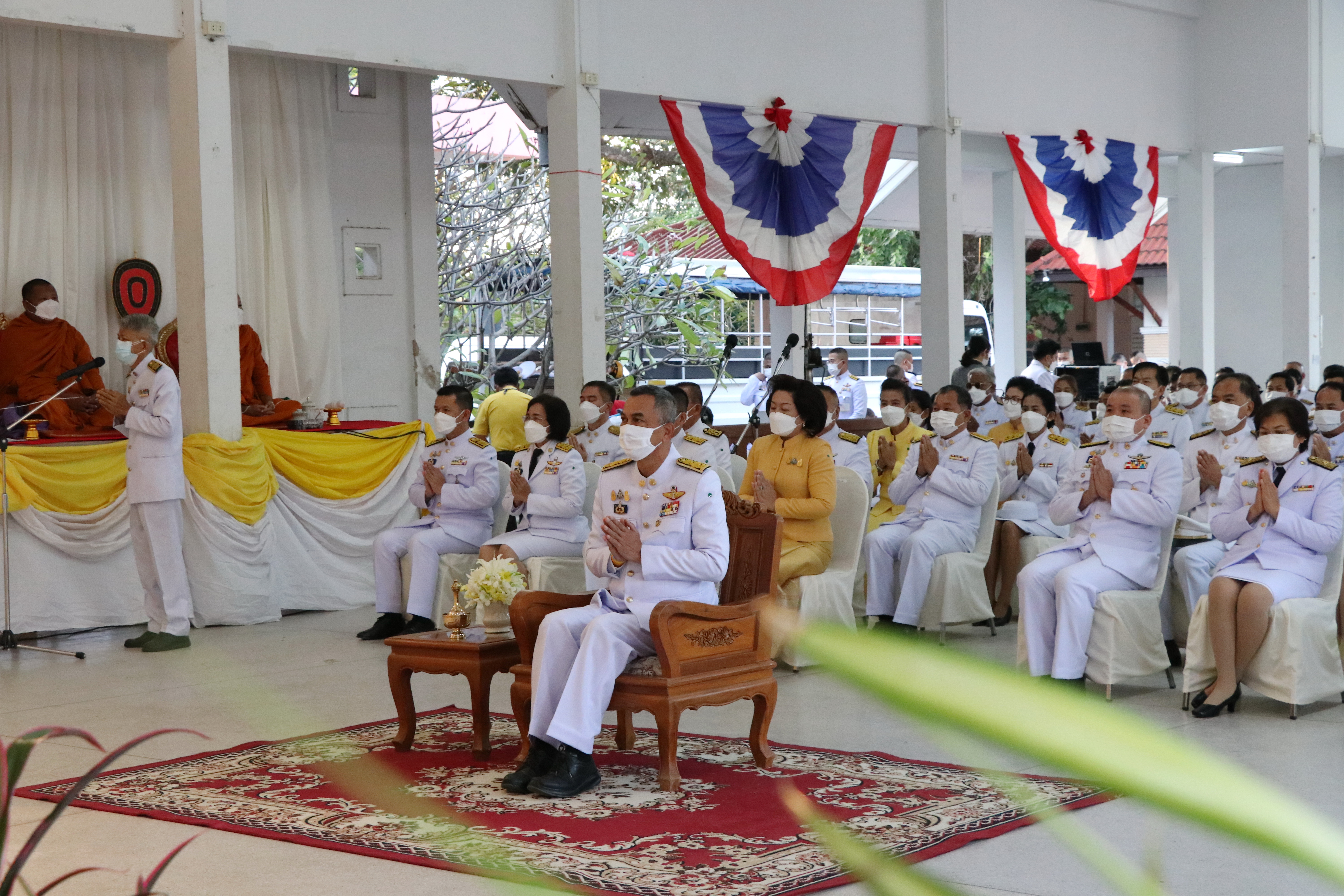 “พัฒนาชุมชนจังหวัดสุโขทัย เข้าร่วมกิจกรรมเนื่องในวันคล้ายวันพระราชสมภพ พระบาทสมเด็จพระบรมชนกาธิเบศร มหาภูมิพลอดุลยเดชมหาราช บรมนาถบพิตร วันชาติ และวันพ่อแห่งชาติ 5 ธันวาคม 2564 จังหวัดสุโขทัย”