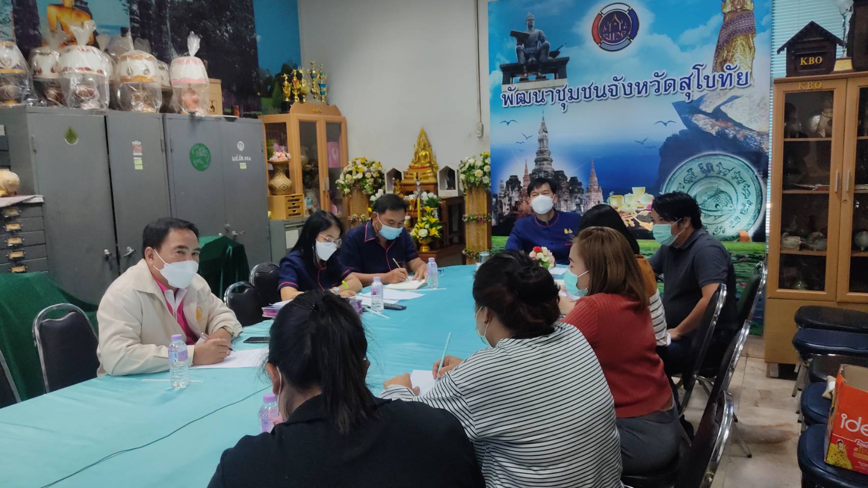 พช.สุโขทัย ระดมสรรพกำลัง วางแผนกำหนดแนวทางการเบิกจ่ายงบประมาณ โครงการ “โคก หนอง นา พช.”สุโขทัย ให้บรรลุตามเป้าหมาย 100%