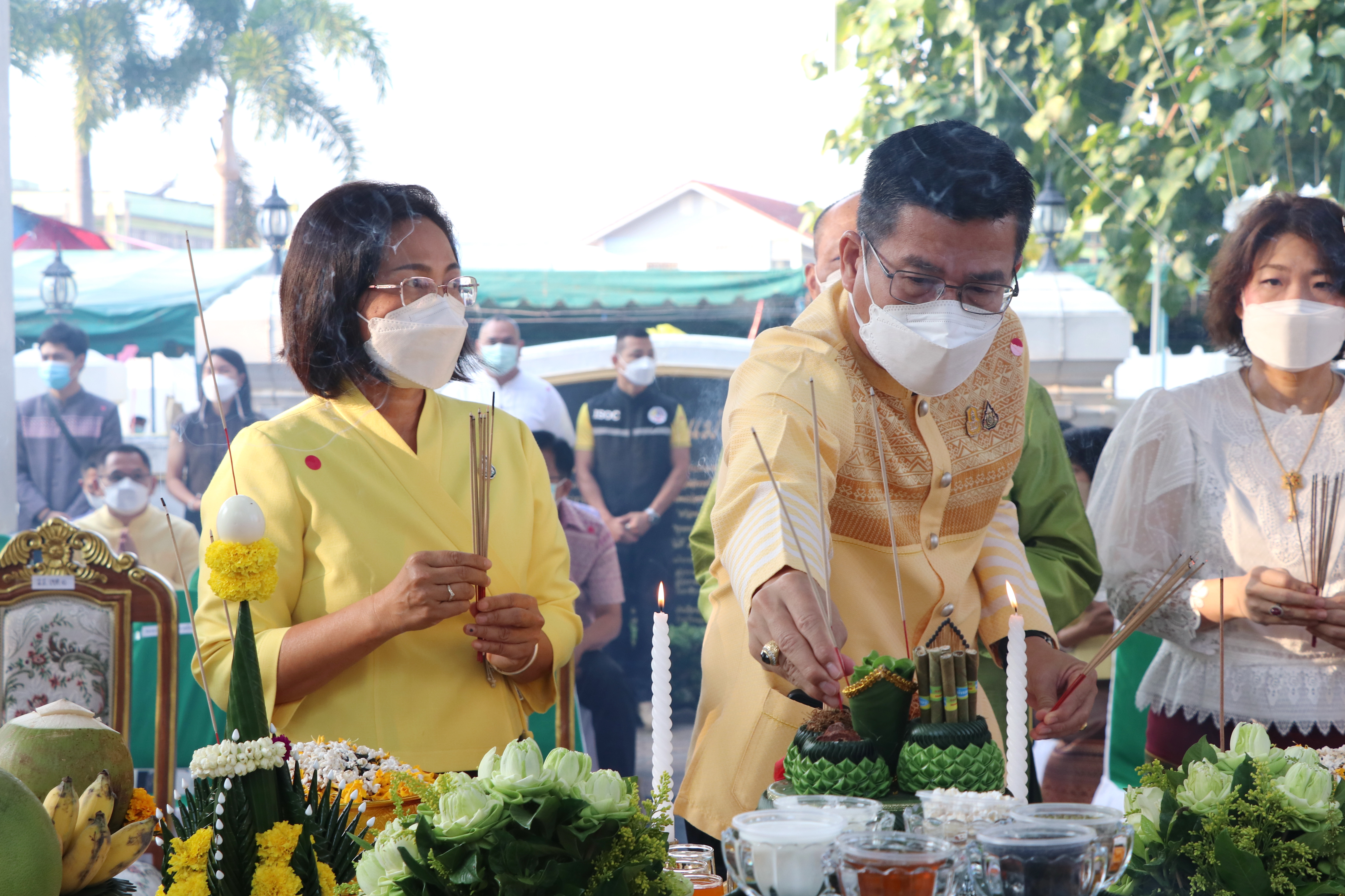 จังหวัดสุโขทัย ทำ 1 ต้องได้มากกว่า 1 จัดใหญ่ พิธีบวงสรวงสักการะองค์พระแม่ย่าเป็นปฐมฤกษ์ เพื่อความเป็นศิริมงกับพี่น้องชาวจังหวัดสุโขทัย เตรียมเปิดงานอย่างยิ่งใหญ่อลังการ งานสักการะพระแม่ย่า จังหวัดสุโขทัย ประจำปี 2565 รวม 10 วัน 10 คืน