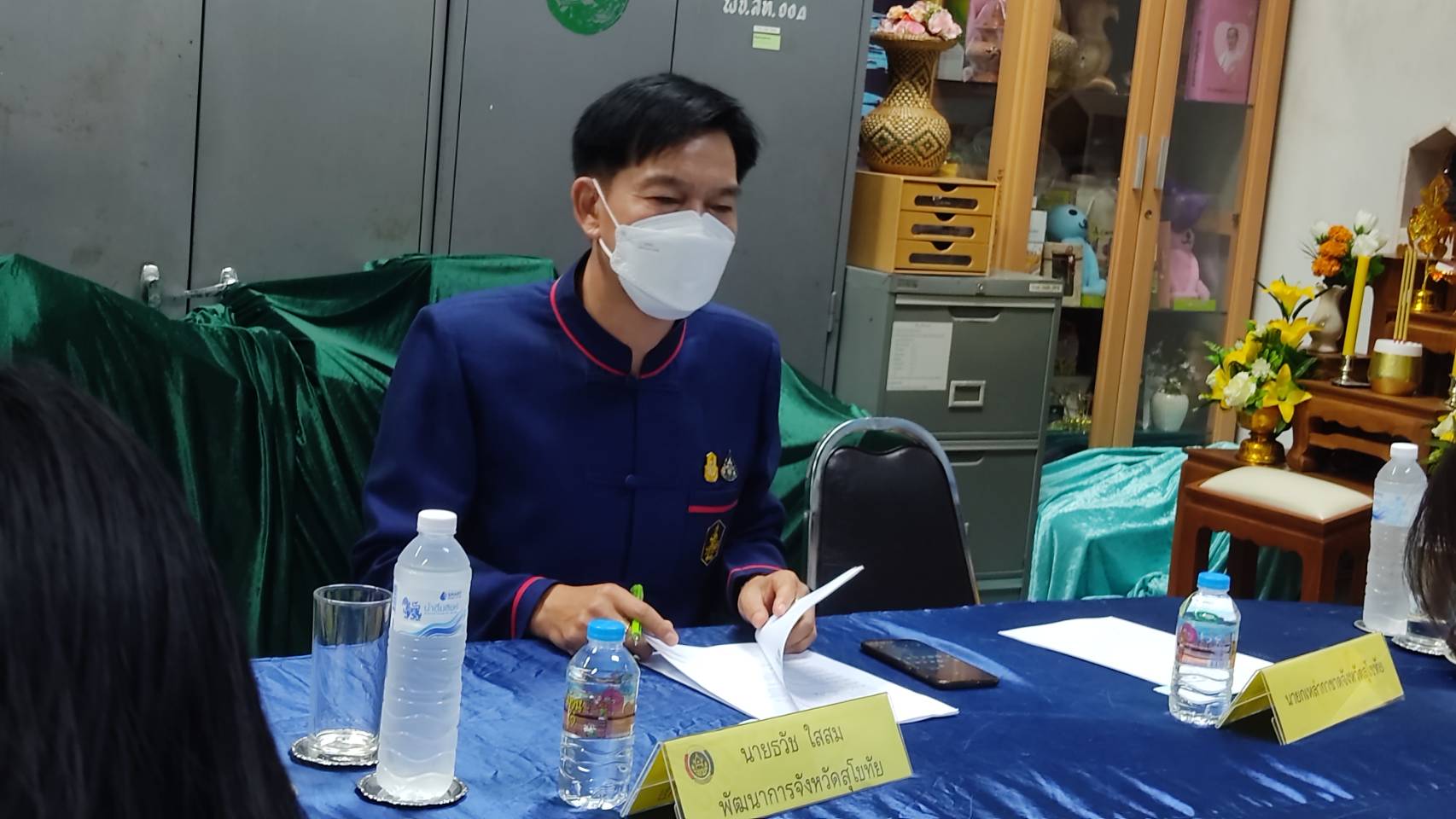 พช.สุโขทัย ทำ 1 ต้องได้มากกว่า 1 จัดประชุมคณะกรรมการบริหารกองทุนพัฒนาเด็กชนบท ในพระราชูปถัมภ์สมเด็จพระเทพรัตนราชสุดาฯสยามบรมราชกุมารี จังหวัดสุโขทัย ครั้งที่ 1/2565