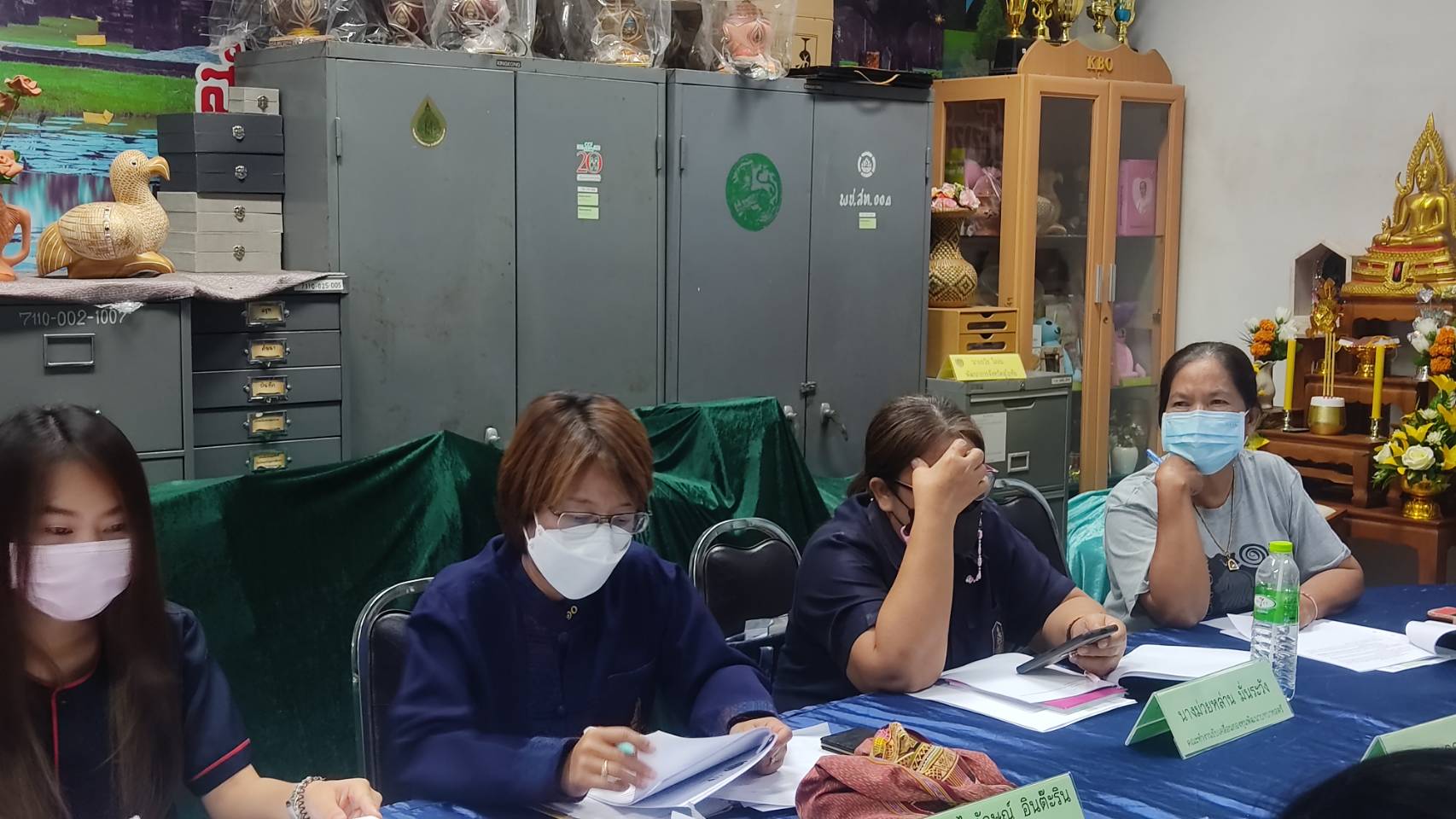 พช.สุโขทัย ทำ 1 ต้องได้มากกว่า 1 จัดประชุมคณะทำงานขับเคลื่อนกองทุนพัฒนาบทบาทสตรีจังหวัดสุโขทัย ครั้งที่ 1/2565