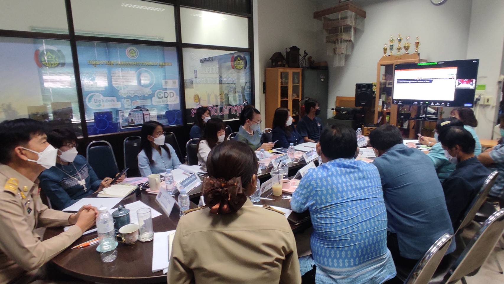 พช.สุโขทัย ทำ 1 ต้องได้มากกว่า 1 ร่วมประชุมเชิงปฏิบัติการตรวจติดตามผลการดำเนินงานของหน่วยรับตรวจรายไตรมาส ครั้งที่ 2/2565