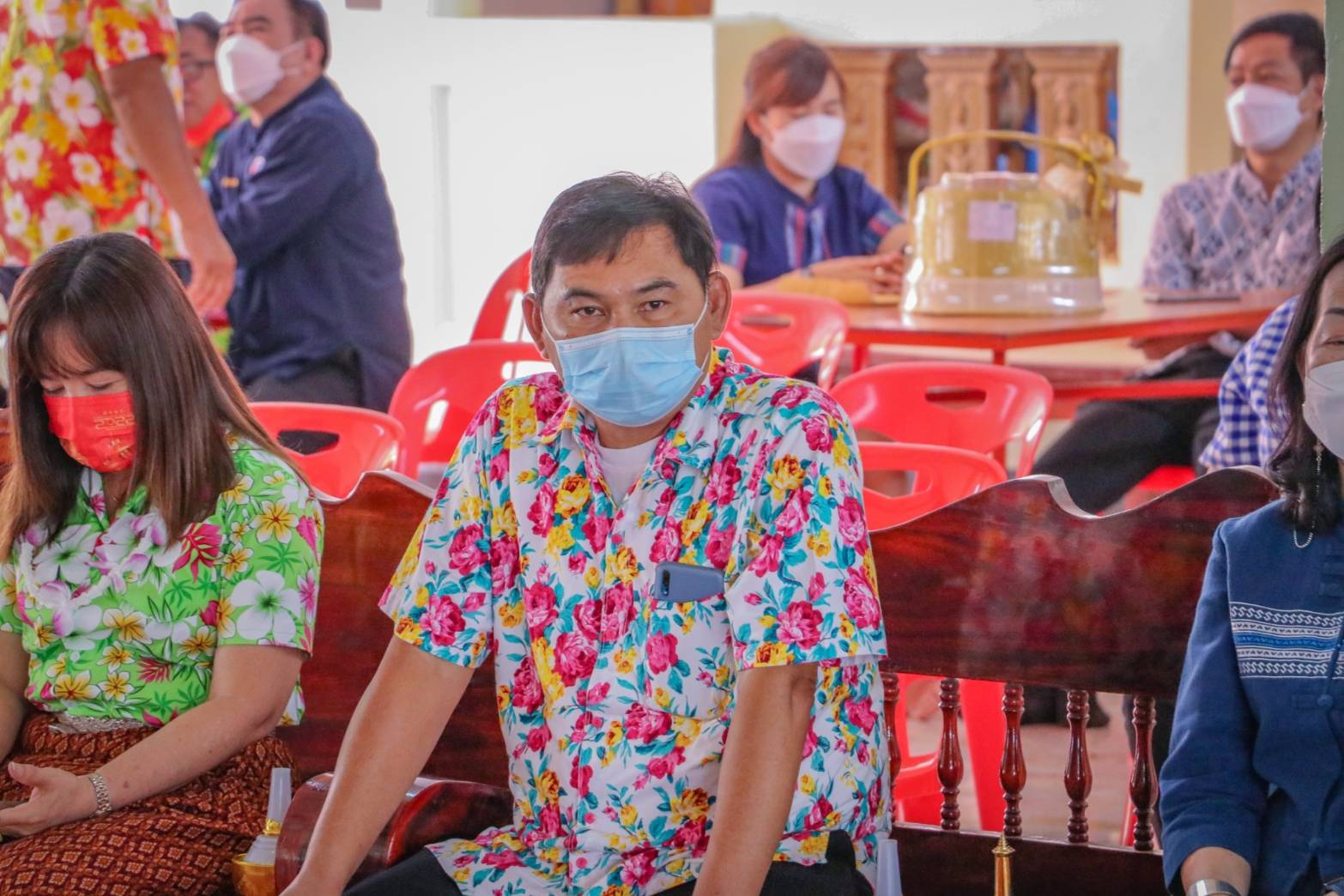 สำนักงานพัฒนาชุมชนจังหวัดสุโขทัย ทำ 1 ต้องได้มากกว่า 1 จัดพิธีทำบุญถวายภัตตาหารเพล และกิจกรรมขอพรท่านพัฒนาการจังหวัดสุโขทัย เนื่องในประเพณีสงกรานต์ ปี 2565”