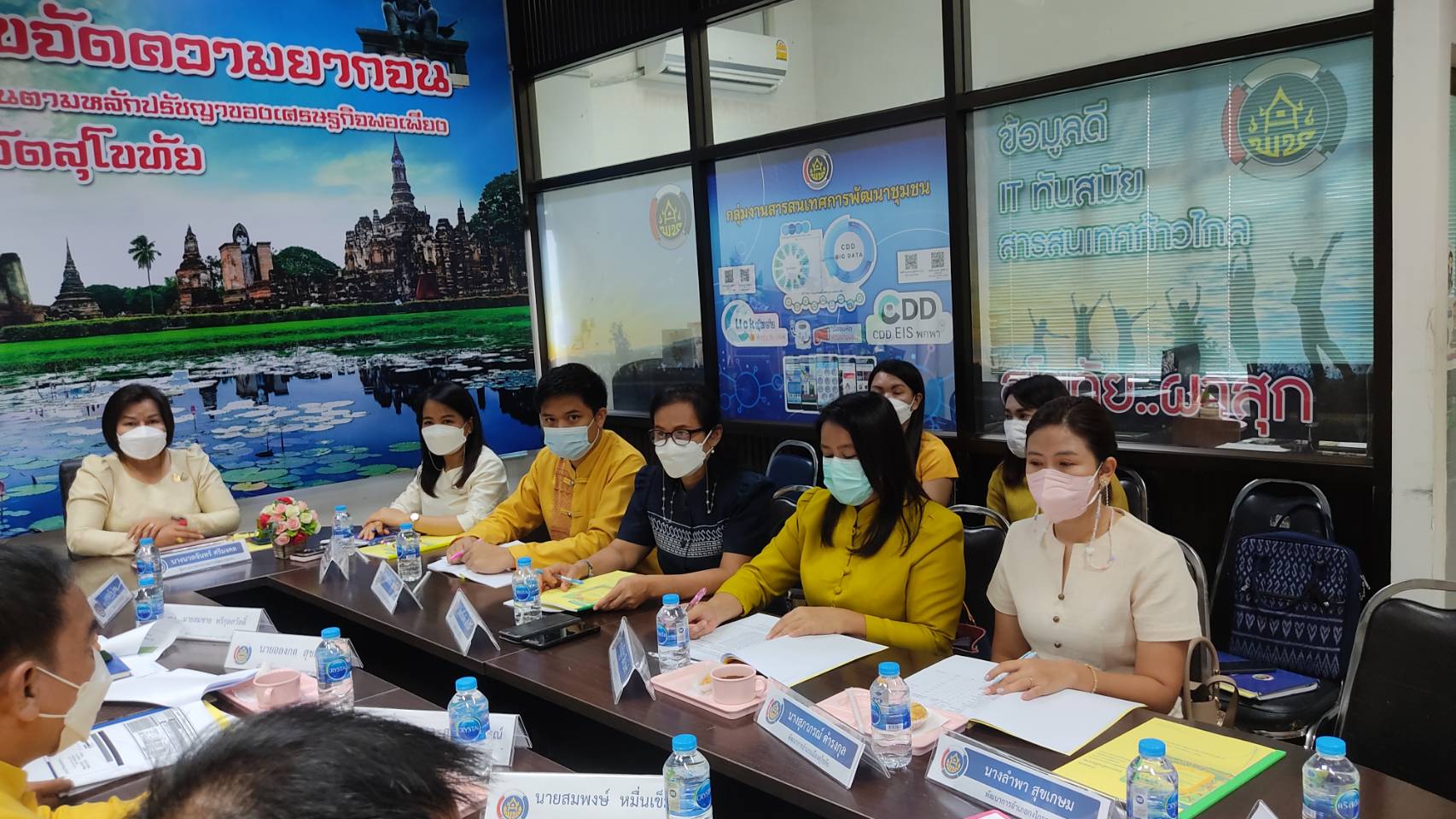 จังหวัดสุโขทัย ทำ 1 ต้องได้มากกว่า 1 ผู้ตรวจราชการกรมการพัฒนาชุมชน ลงพื้นที่ตรวจราชการ ณ จังหวัดสุโขทัย เพื่อสร้างความ อยู่รอด พอเพียง ยั่งยืน ให้พี่น้องประชาชนชาวจังหวัดสุโขทัยต่อไป