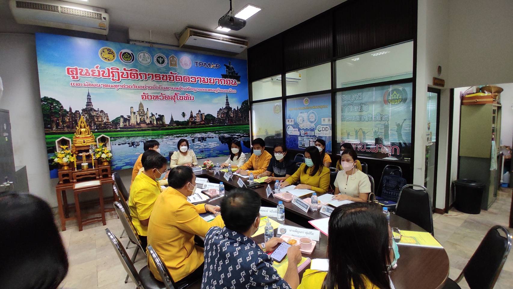 จังหวัดสุโขทัย ทำ 1 ต้องได้มากกว่า 1 ผู้ตรวจราชการกรมการพัฒนาชุมชน ลงพื้นที่ตรวจราชการ ณ จังหวัดสุโขทัย เพื่อสร้างความ อยู่รอด พอเพียง ยั่งยืน ให้พี่น้องประชาชนชาวจังหวัดสุโขทัยต่อไป