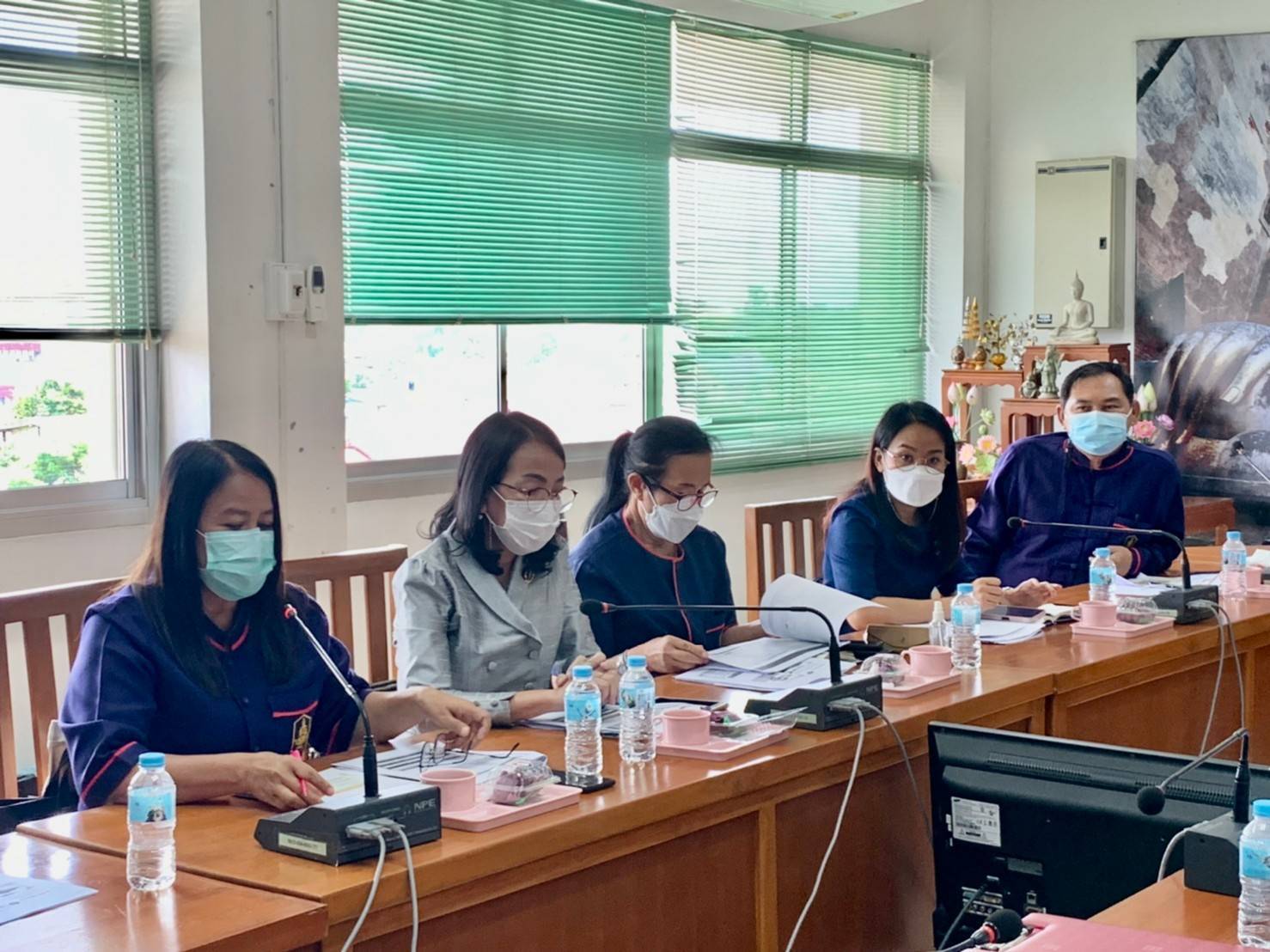 พช.สุโขทัย ทำ 1 ต้องได้มากกว่า 1 นำเสนอข้อมูลรับการตรวจสอบผลสัมฤทธิ์และประสิทธิภาพการดำเนินงานโครงการพัฒนาพื้นที่ต้นแบบการพัฒนาคุณภาพชีวิตตามหลักทฤษฎีใหม่ ประยุกต์ “โคก หนอง นา โมเดล” จังหวัดสุโขทัย