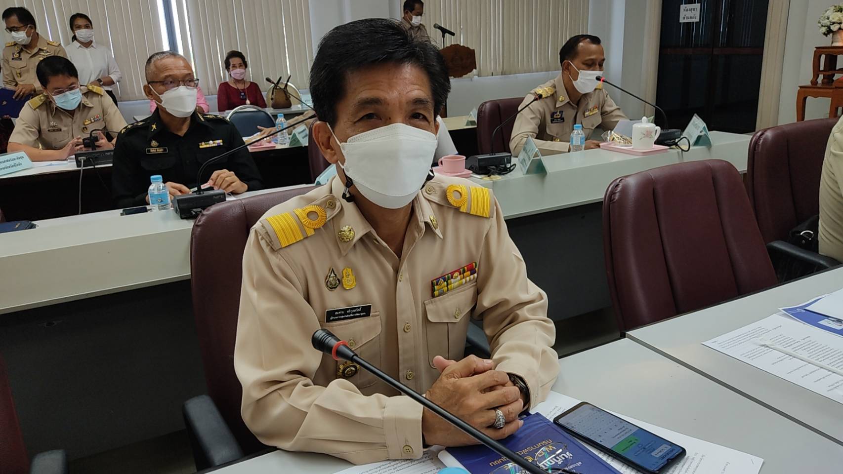 พช.สุโขทัย ทำ 1 ต้องได้มากกว่า 1 ร่วมประชุมกรมการจังหวัดสุโขทัย ครั้งที่ 5/2565 เพื่อรับทราบนโยบาย ข้อสั่งการ และร่วมบูรณาการขับเคลื่อนภารกิจงาน และนำเสนอผลการดำเนินงาน ของสำนักงานพัฒนาชุมชนจังหวัดสุโขทัย