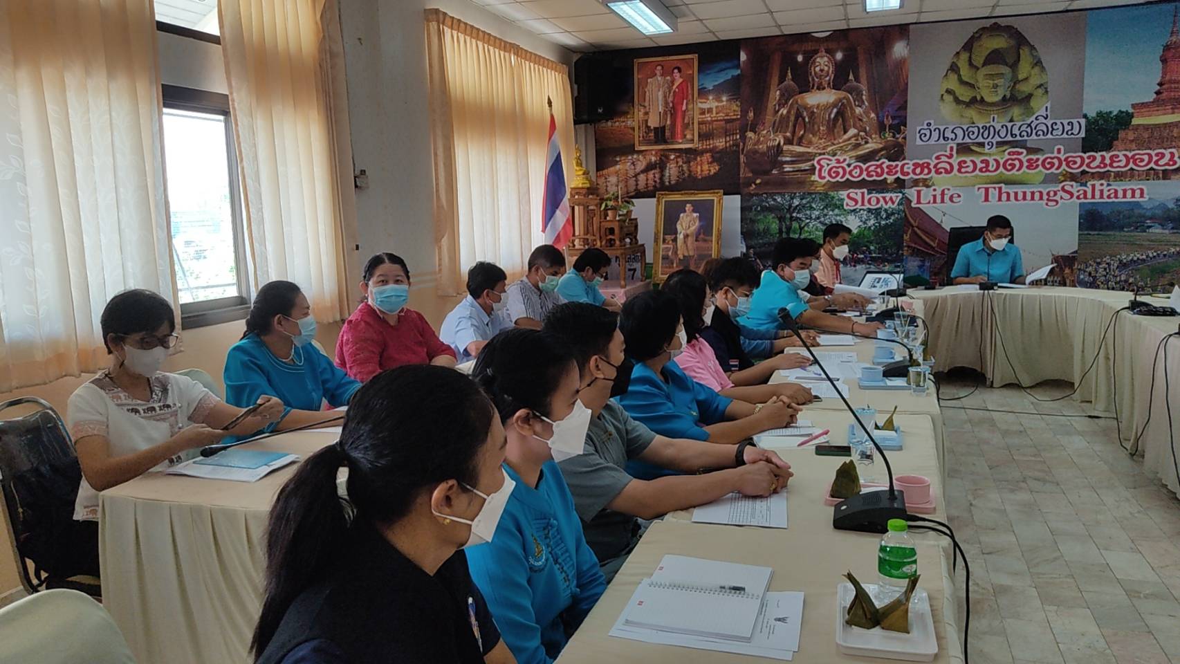 จังหวัดสุโขทัย ทำ 1 ต้องได้มากกว่า 1 ขานรับ นโยบายรัฐบาล เร่งขับเคลื่อนการขจัดความยากจนและพัฒนาคนทุกช่วงวัยอย่างยั่งยืนตามหลักปรัชญาของเศรษฐกิจพอเพียง สร้างคุณภาพชีวิตที่ดีให้ประชาชนชาวอำเภอทุ่งเสลี่ยม จังหวัดสุโขทัย ให้“อยู่รอด พอเพียง และยั่งยืน” ต่อไป