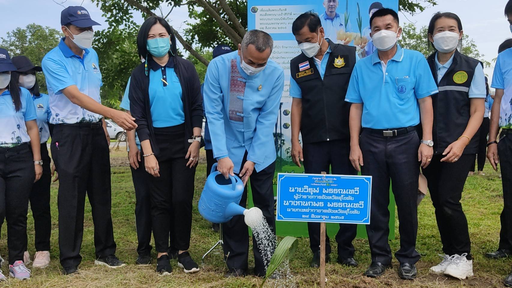 จังหวัดสุโขทัย ทำ 1 ต้องได้มากกว่า 1 จัดกิจกรรมปลูกต้นไม้เพิ่มพื้นที่สีเขียว เนื่องในโอกาสเฉลิมพระเกียรติสมเด็จพระนางเจ้าสิริกิติ์ พระบรมราชินีนาถ พระบรมราชชนนีพันปีหลวง