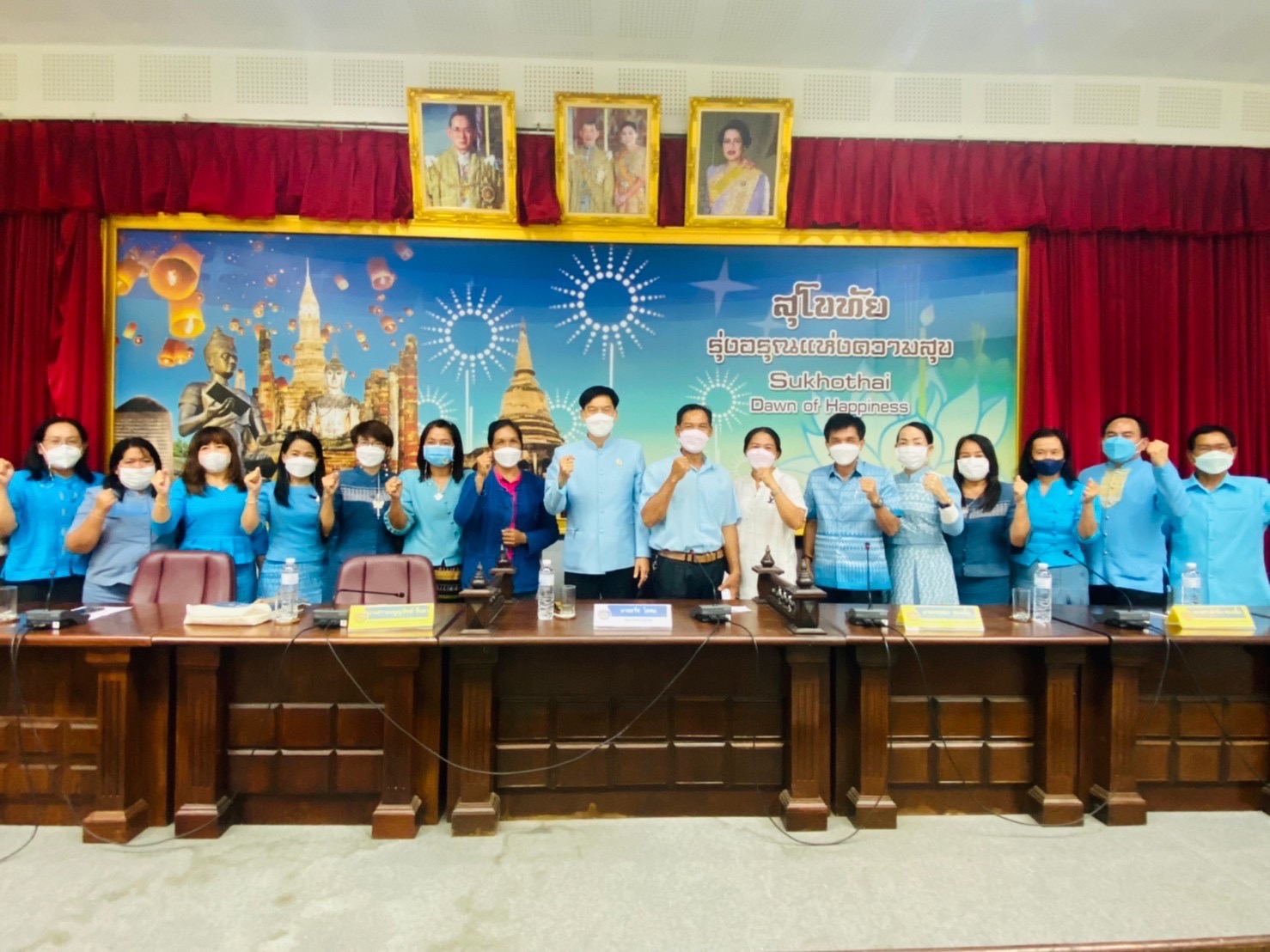 พช.สุโขทัย  ต้านทุจริตด้วยจิตพอเพียง