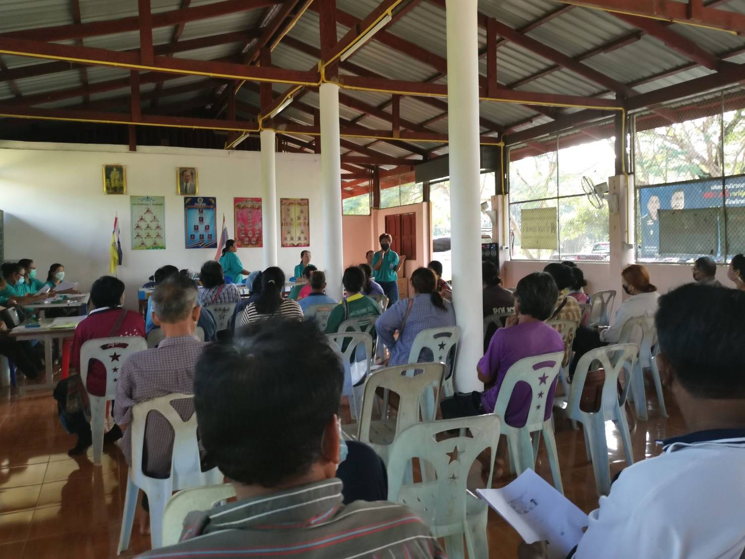 ร่วมประชุมติดตาม​ สนับสนุน​การดำเนินงานกองทุนชุมชนบ้านห้วยคล้า