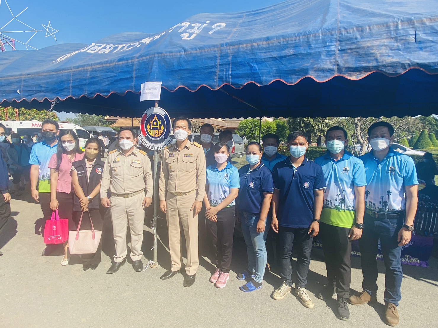 พช.สุโขทัย ออกหน่วยบำบัดทุกข์ บำรุงสุข สร้างรอยยิ้มให้ประชาชนจังหวัดสุโขทัย