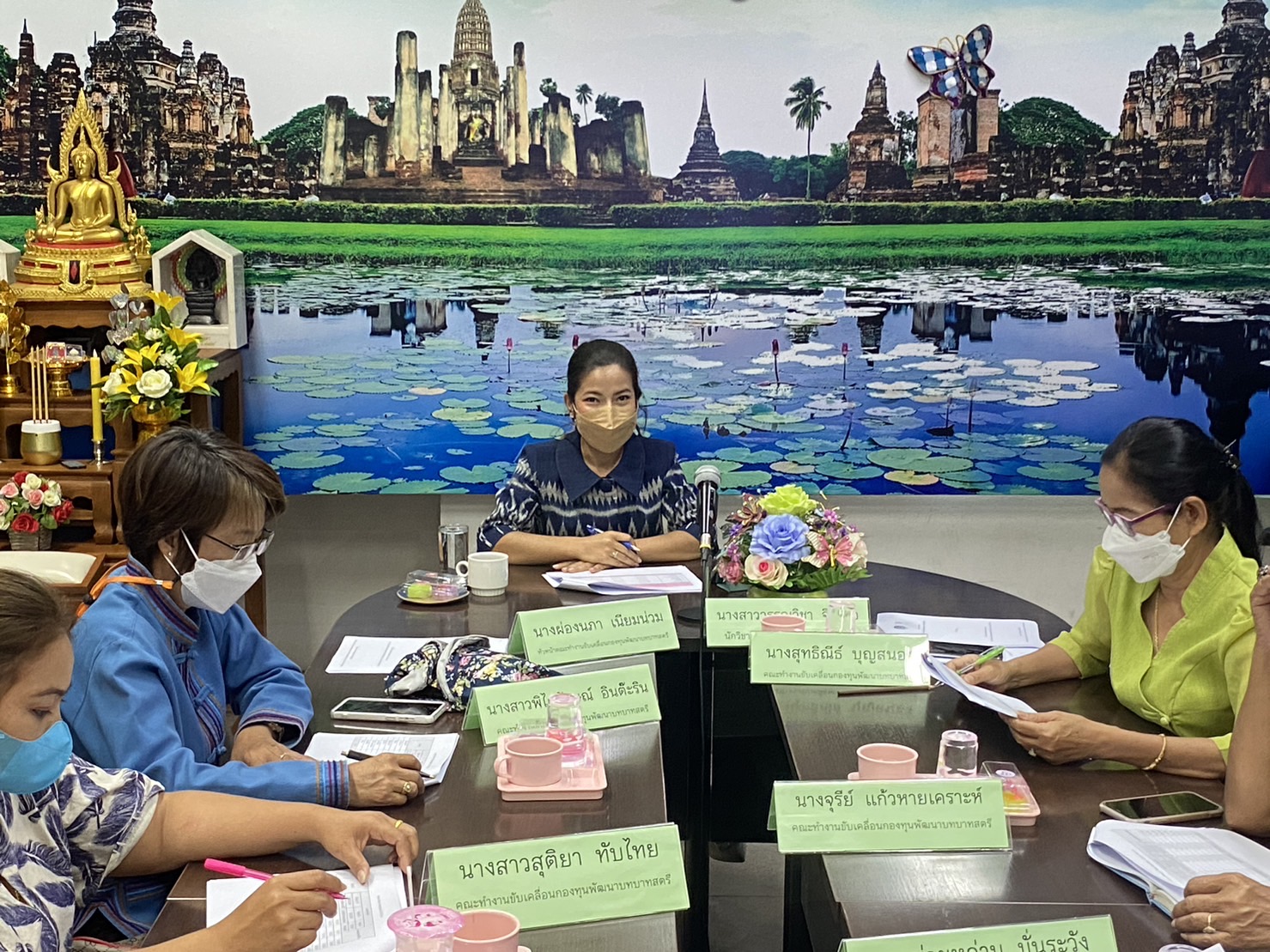 ประชุมคณะทำงานขับเคลื่อนกองทุนพัฒนาบทบาทสตรีจังหวัดสุโขทัย ครั้งที่ 1/2566