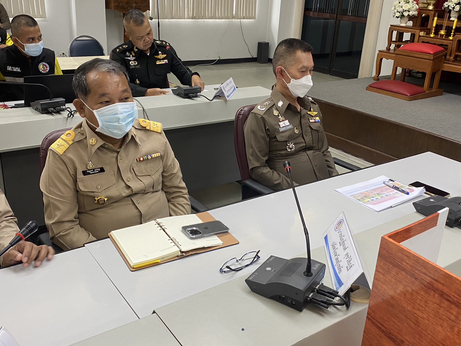 ประชุมหารือข้อราชการ ปัญหาความมั่นคงภายในพื้นที่จังหวัดสุโขทัย