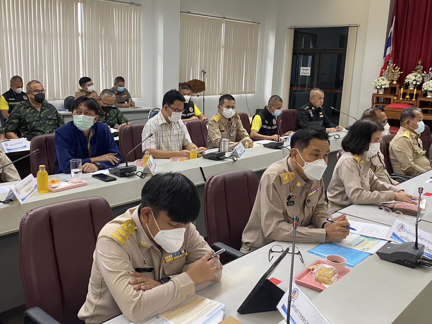 ประชุมหารือข้อราชการ ปัญหาความมั่นคงภายในพื้นที่จังหวัดสุโขทัย