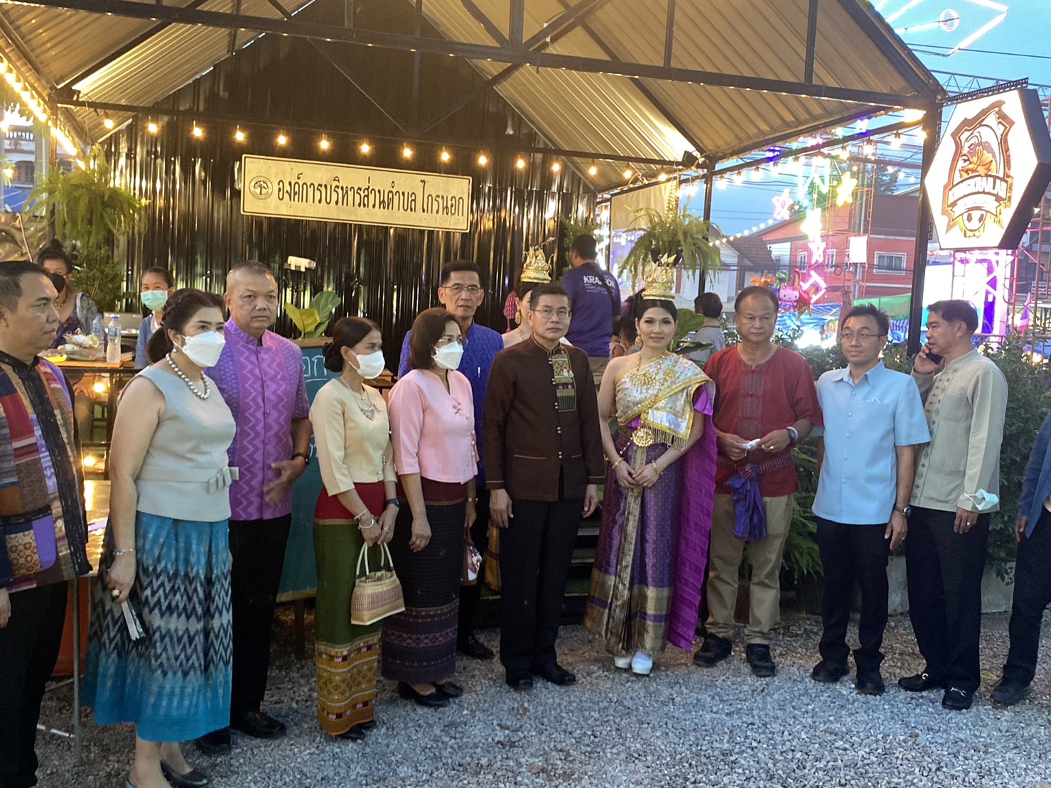 ร่วมพิธีเปิดงานเทศกาลกินปลาและของดี อำเภอกงไกรลาศ จังหวัดสุโขทัย ประจำปี 2565