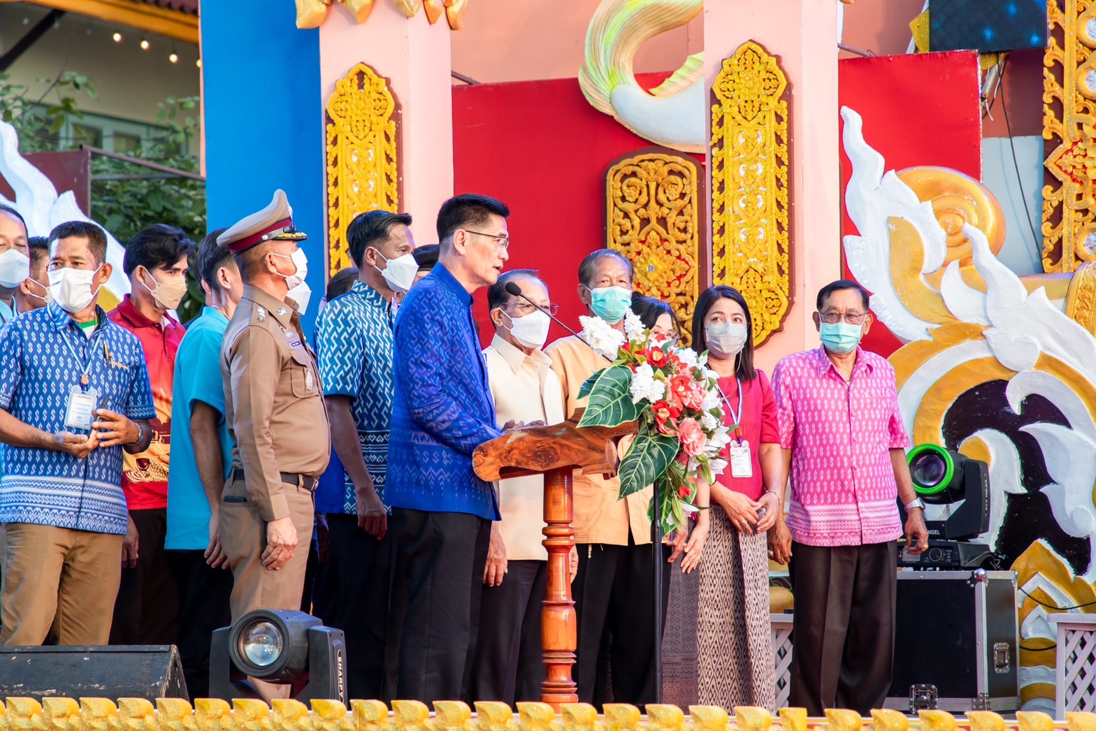 ร่วมพิธีเปิดงานเทศกาลกินปลาและของดี อำเภอกงไกรลาศ จังหวัดสุโขทัย ประจำปี 2565