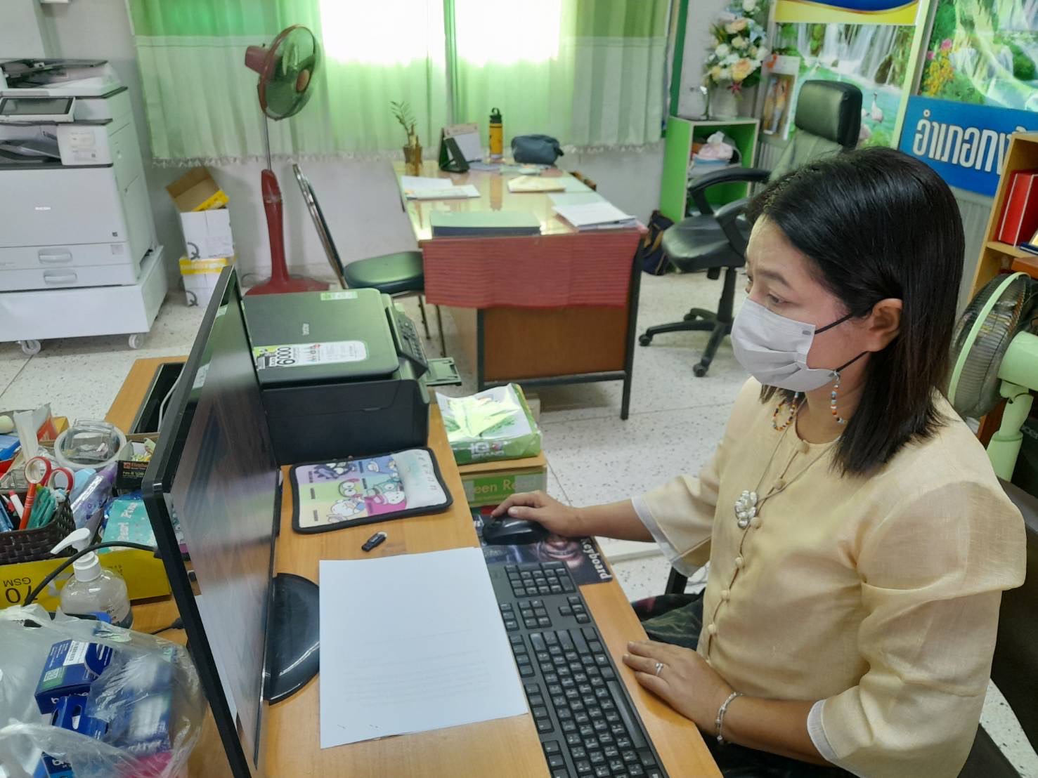 ร่วมรับฟังการประชุมกรมการพัฒนาชุมชน ครั้งที่ 11/2565