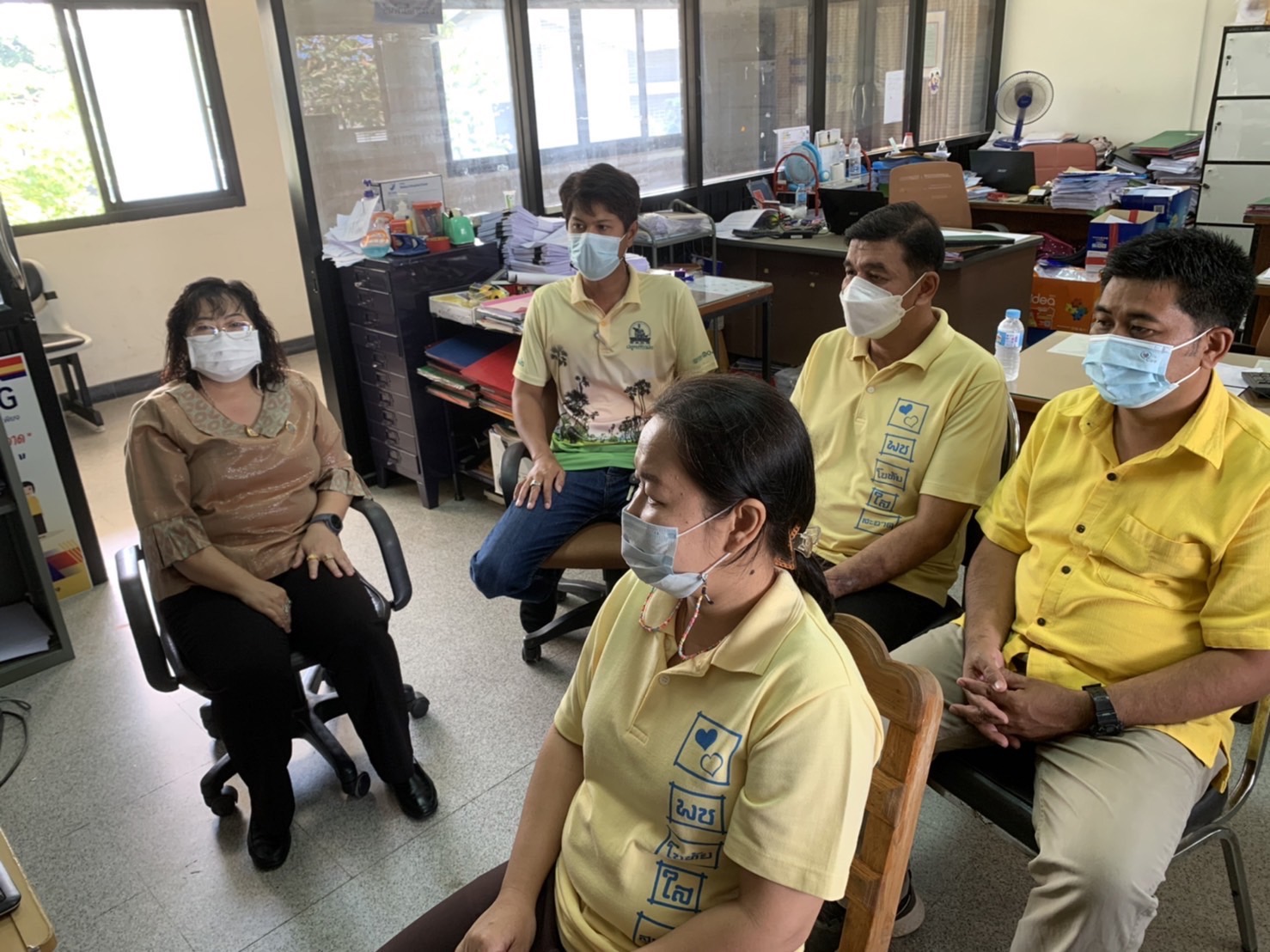 ร่วมรับฟังการประชุมกรมการพัฒนาชุมชน ครั้งที่ 11/2565