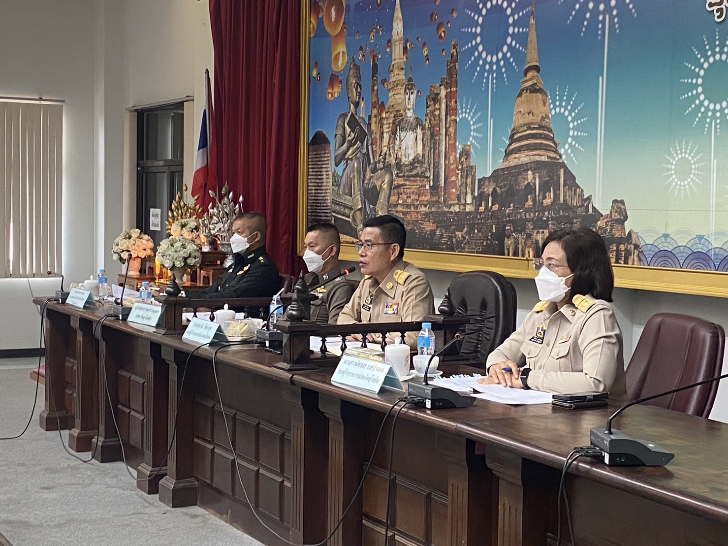 เข้าร่วมประชุมคณะกรมการจังหวัดสุโขทัย หัวหน้าส่วนราชการประจำเดือนพฤศจิกายน 2565