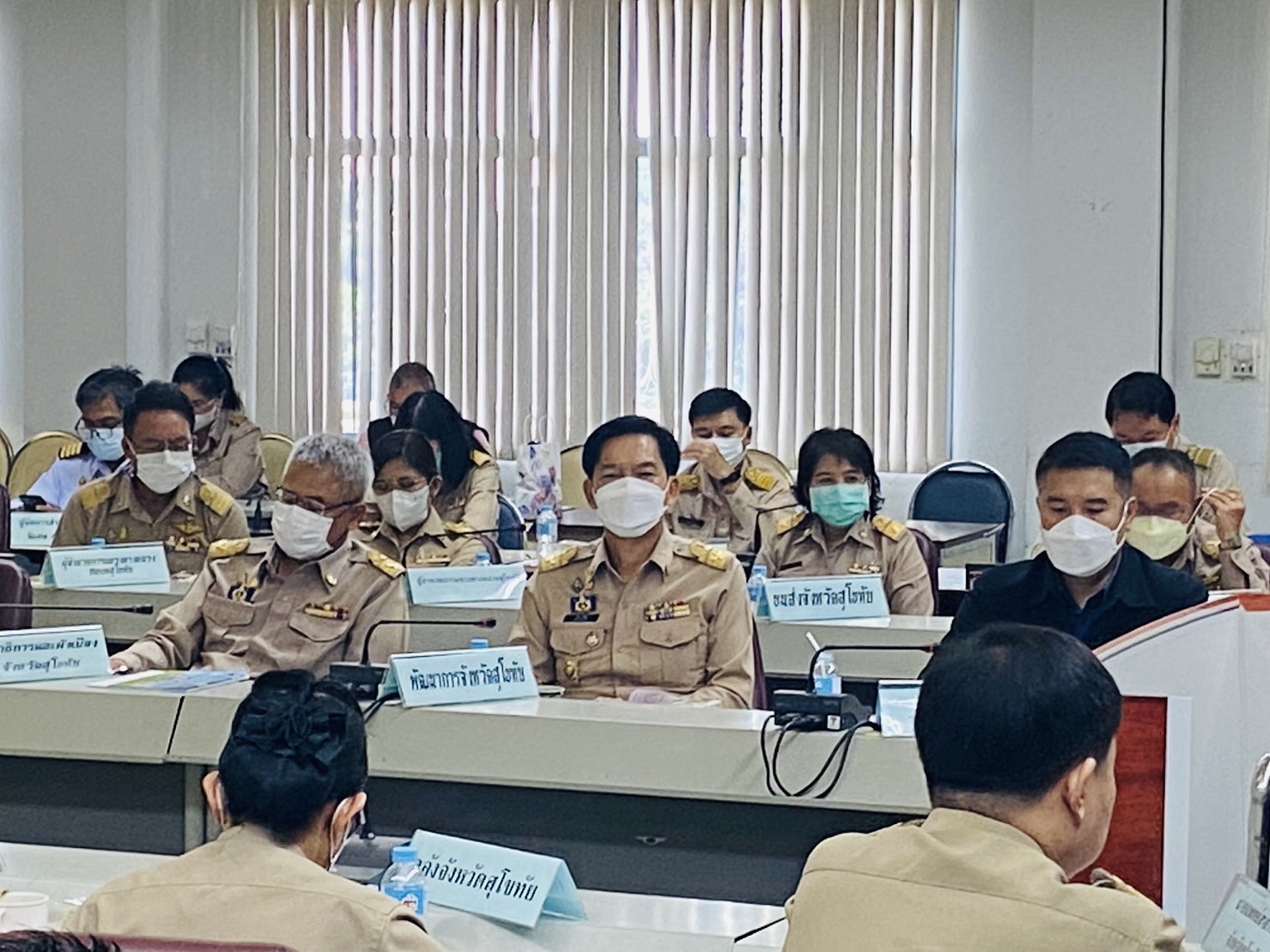 เข้าร่วมประชุมคณะกรมการจังหวัดสุโขทัย หัวหน้าส่วนราชการประจำเดือนพฤศจิกายน 2565