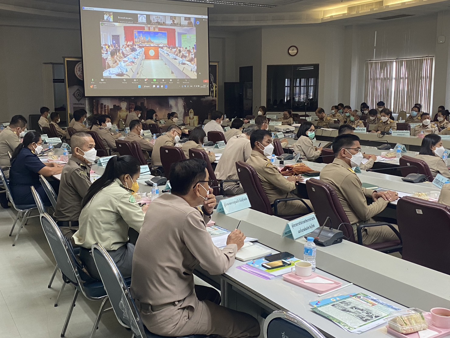 เข้าร่วมประชุมคณะกรมการจังหวัดสุโขทัย หัวหน้าส่วนราชการประจำเดือนพฤศจิกายน 2565