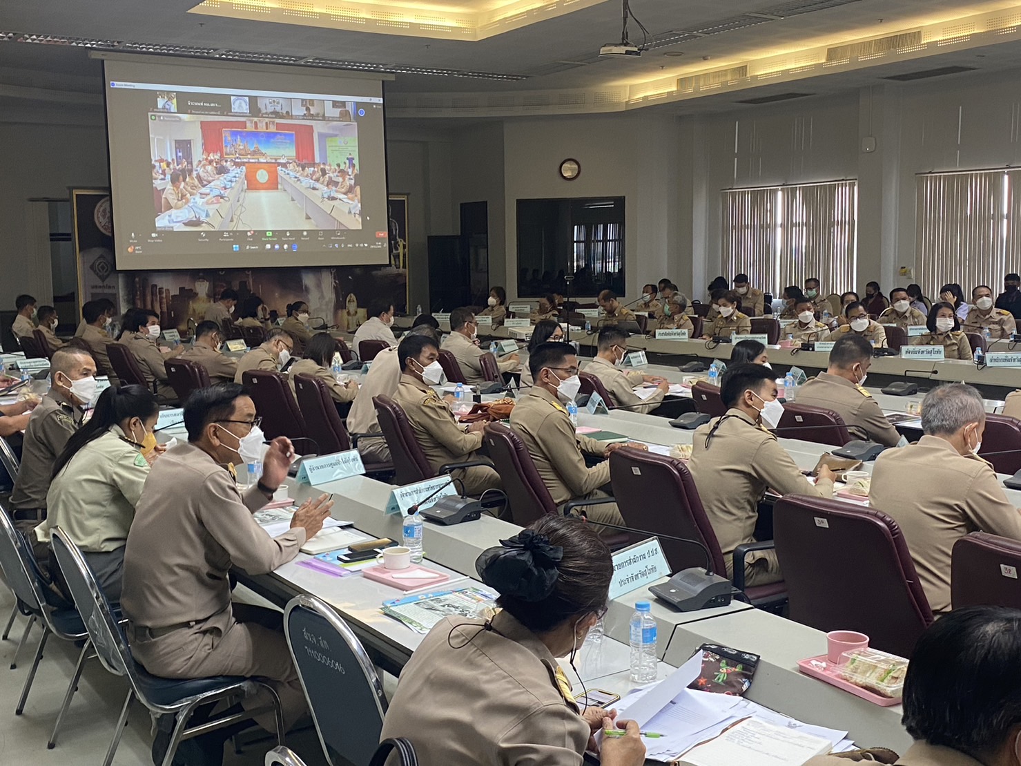 เข้าร่วมประชุมคณะกรมการจังหวัดสุโขทัย หัวหน้าส่วนราชการประจำเดือนพฤศจิกายน 2565