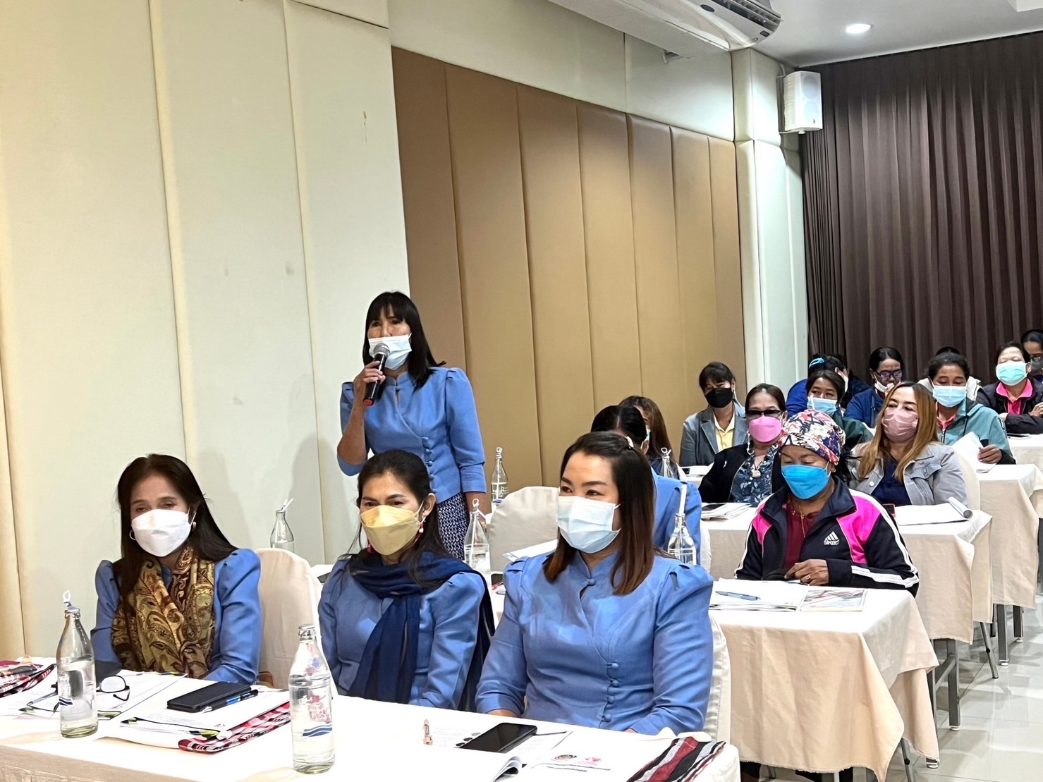 ประชุมโครงการพัฒนาทักษะอาชีพแก่สมาชิกกองทุนพัฒนาบทบาทสตรี