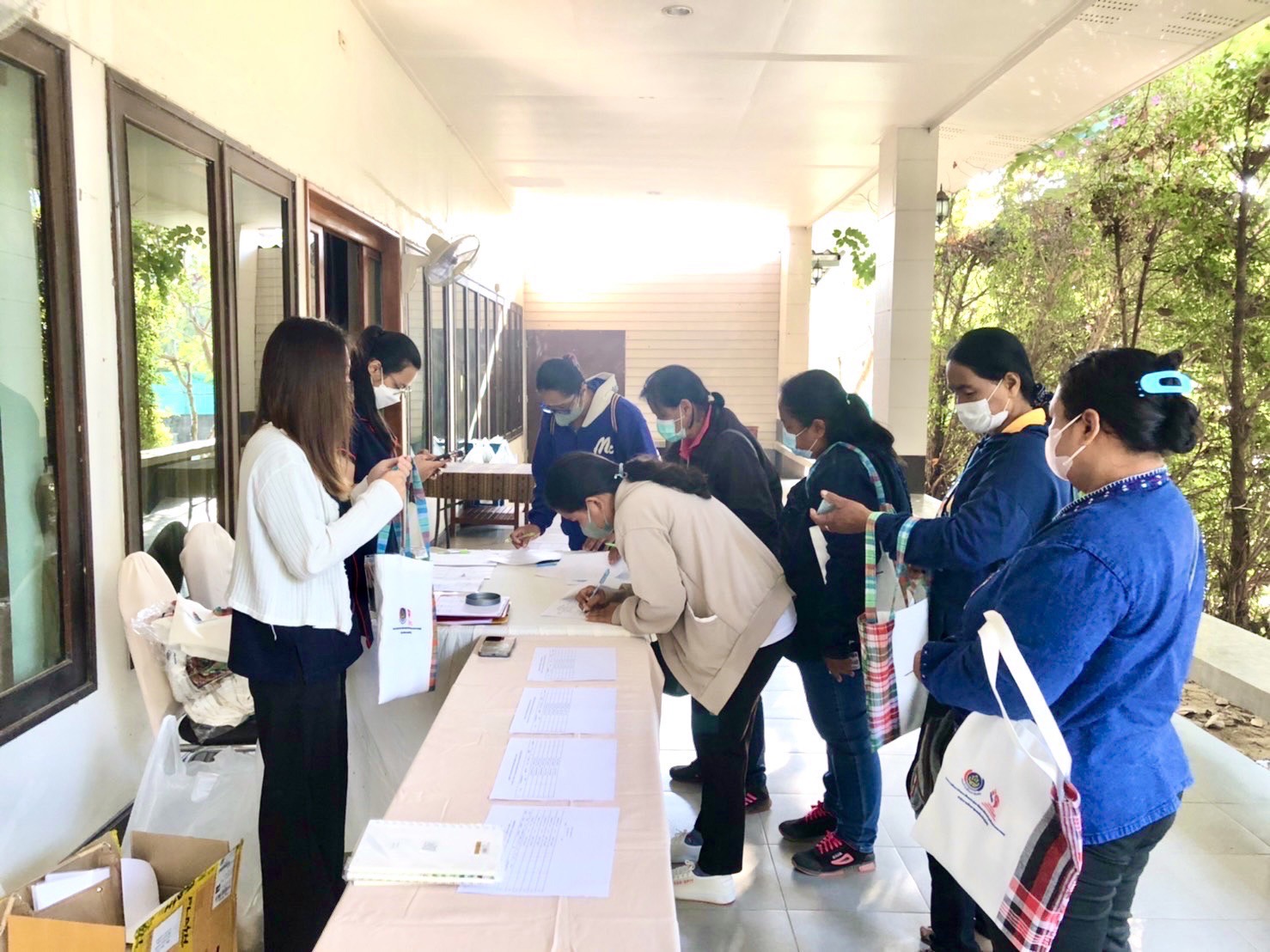 ประชุมโครงการพัฒนาทักษะอาชีพแก่สมาชิกกองทุนพัฒนาบทบาทสตรี