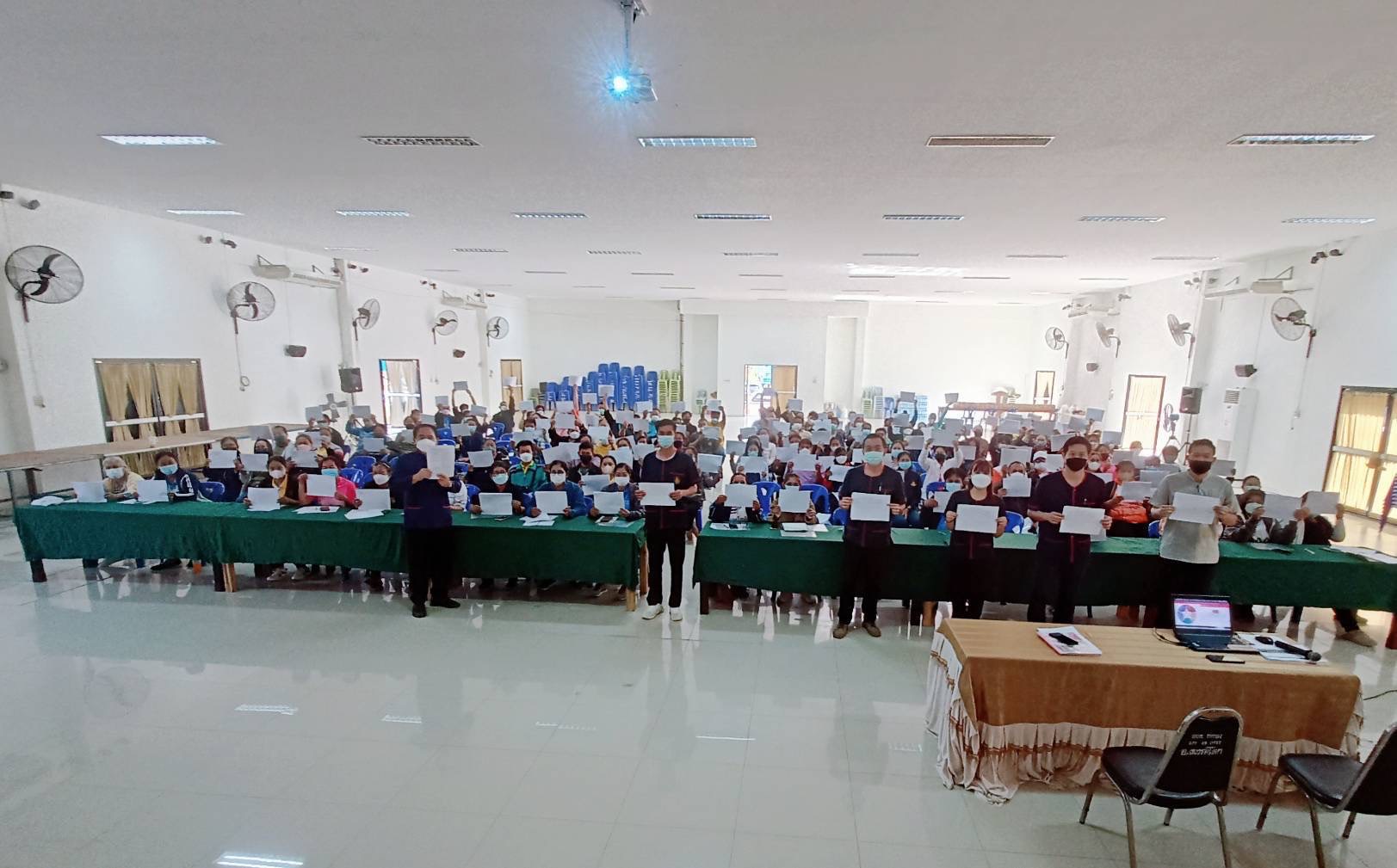 ประชุมเชิงปฏิบัติการผู้จัดเก็บข้อมูลความจำเป็นพื้นฐาน (จปฐ.)ประจำปี 2566