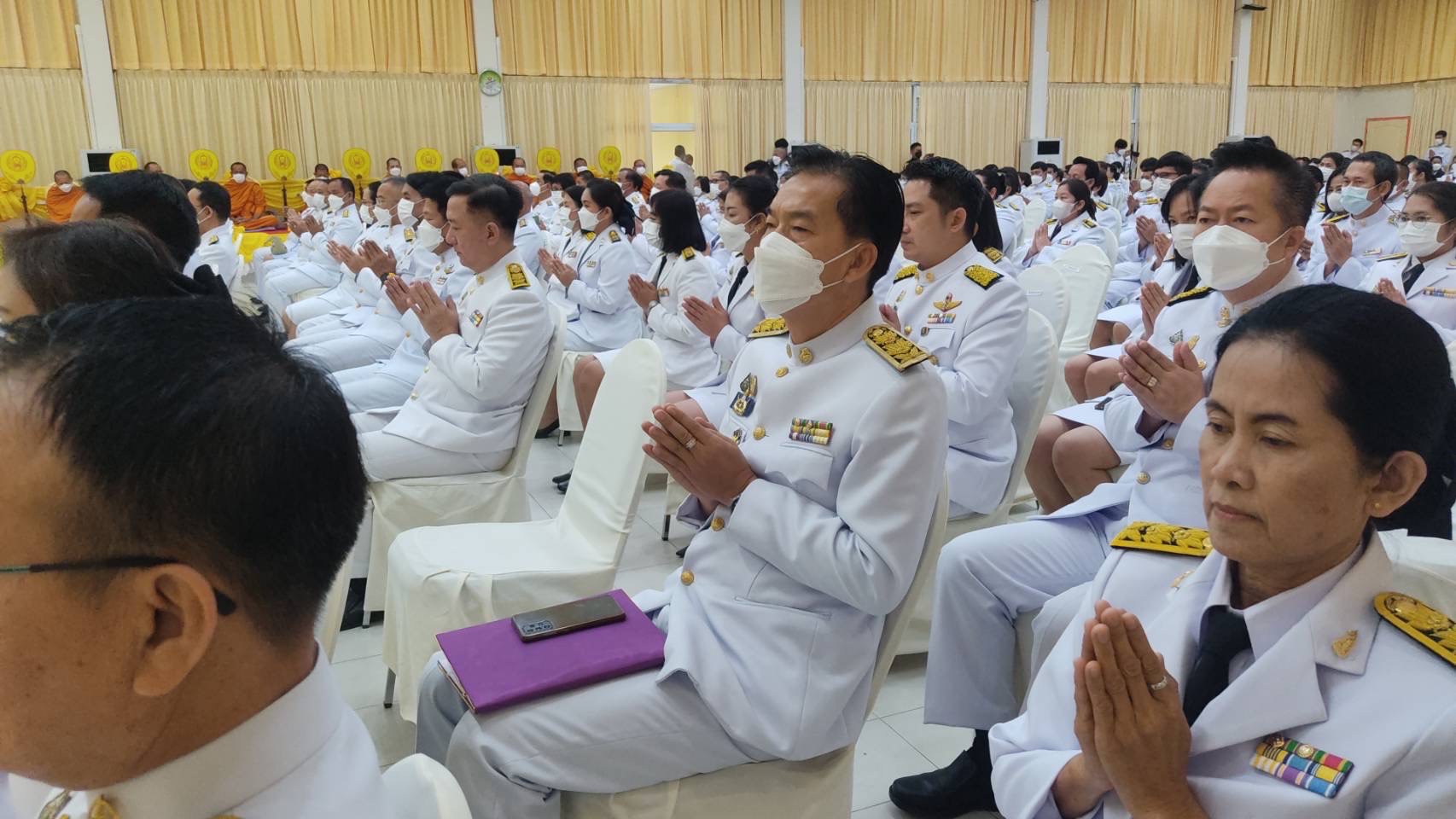 จังหวัดสุโขทัย จัดพิธีถวายราชสักการะเนื่องในวันที่ระลึกมหาเจษฎาบดินทร์พระนั่งเกล้าเจ้าอยู่หัว