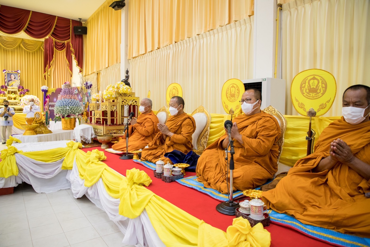 จังหวัดสุโขทัยจัดพิธีทอดผ้าป่าสมทบกองทุนพัฒนาเด็กชนบทในพระราชูปถัมป์ สมเด็จพระเทพรัตนราชสุดาฯ สยามบรมราชกุมารี จังหวัดสุโขทัย ประจำปี 2566