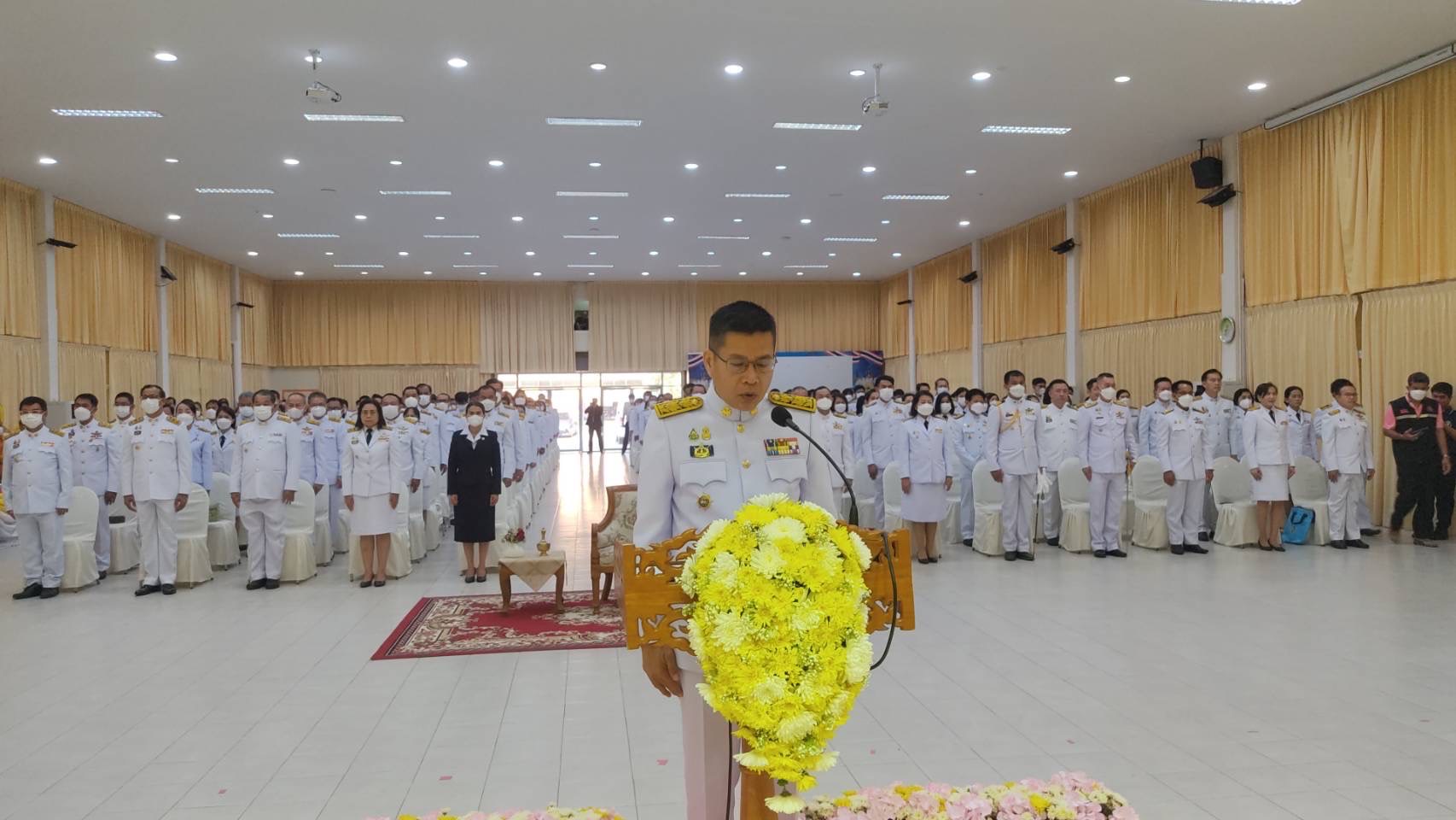 จังหวัดสุโขทัย จัดพิธีถวายราชสักการะเนื่องในวันที่ระลึกมหาเจษฎาบดินทร์พระนั่งเกล้าเจ้าอยู่หัว