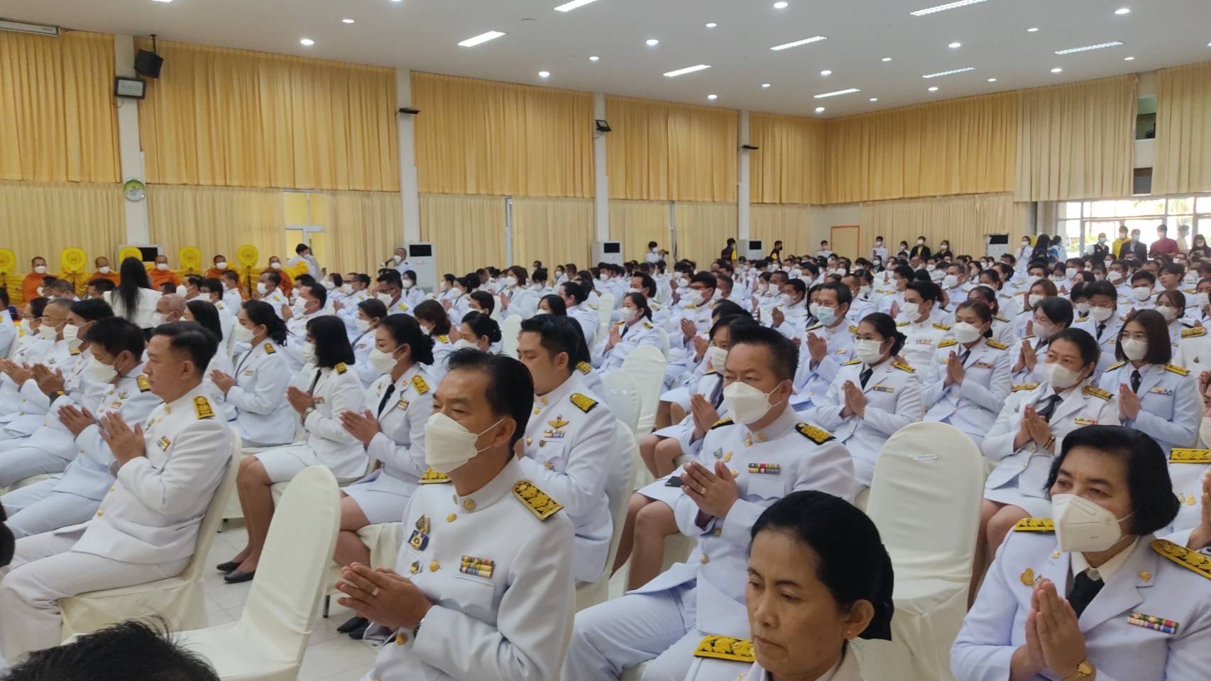 จังหวัดสุโขทัย จัดพิธีถวายราชสักการะเนื่องในวันที่ระลึกมหาเจษฎาบดินทร์พระนั่งเกล้าเจ้าอยู่หัว