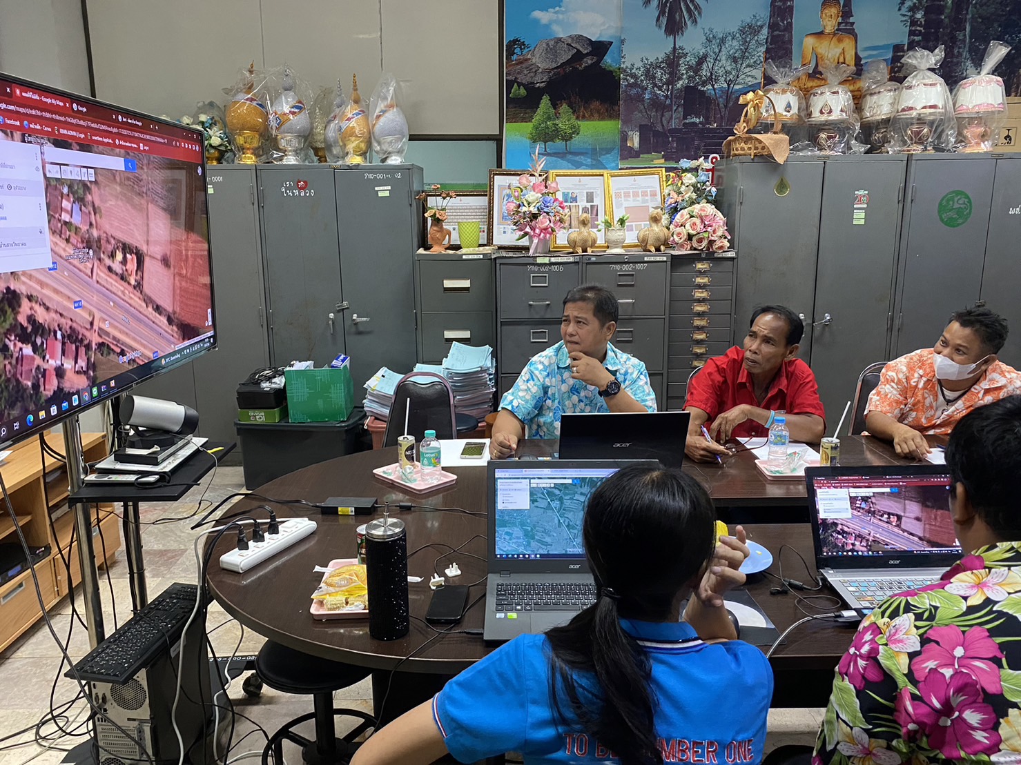 พช.สุโขทัย ขับเคลื่อนสารสนเทศตำบลต้นแบบเพื่อการพัฒนาคุณภาพชีวิต ประจำปี 2566