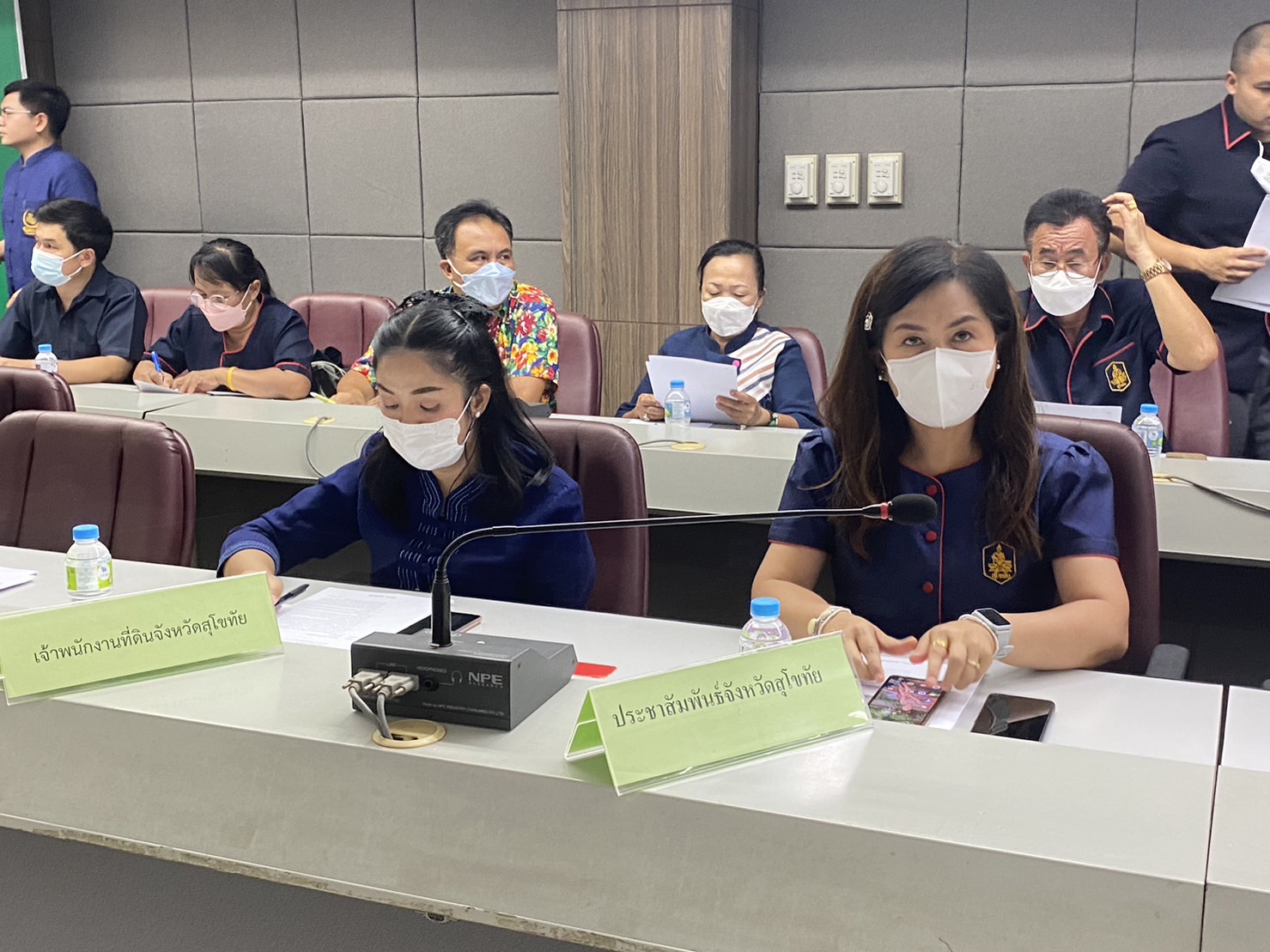 เข้าร่วมประชุมขี้แจงแนวทางการขับเคลื่อนการดำเนินงานตามบันทึกข้อตกลงความร่วมมือบทบาทในการเกื้อหนุนระหว่างวัดและชุมชนให้มีความสุขอย่างยั่งยืนผ่านระบบทางไกลออนไลน์ Zoom Cloud Meetings