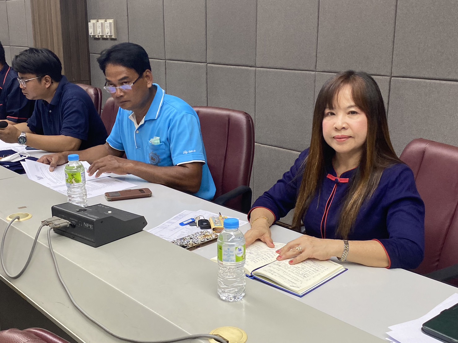 เข้าร่วมประชุมขี้แจงแนวทางการขับเคลื่อนการดำเนินงานตามบันทึกข้อตกลงความร่วมมือบทบาทในการเกื้อหนุนระหว่างวัดและชุมชนให้มีความสุขอย่างยั่งยืนผ่านระบบทางไกลออนไลน์ Zoom Cloud Meetings