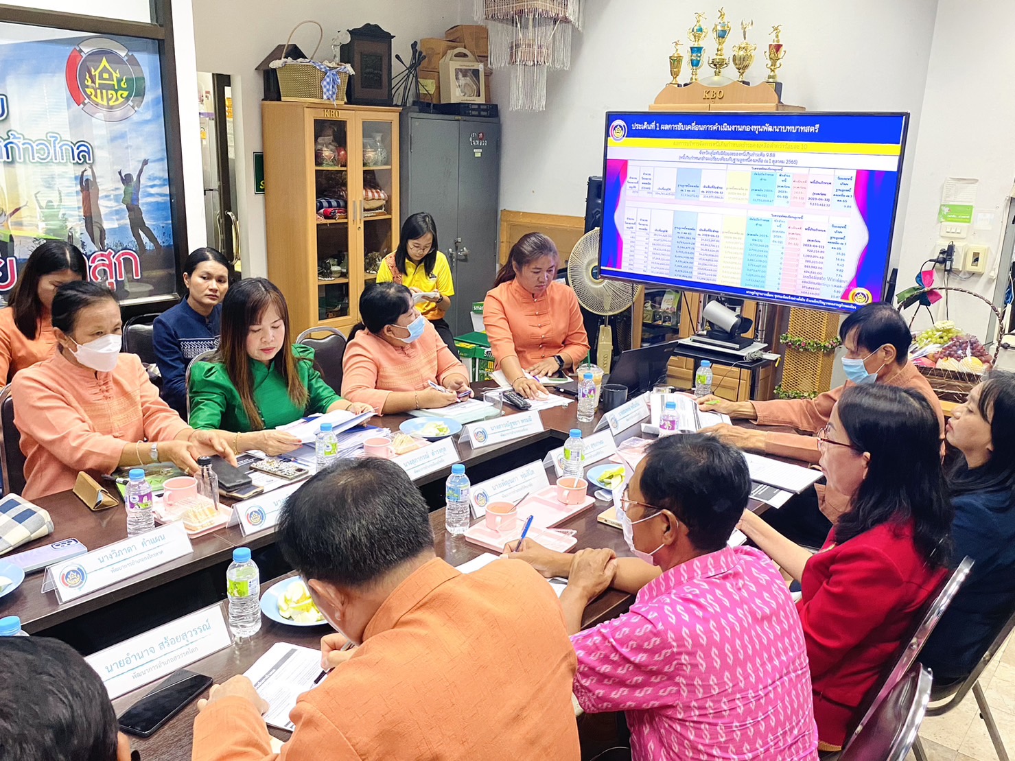 พช.สุโขทัย ให้การต้อนรับผู้ตรวจราชการกรมการพัฒนาชุมชน นางนวลจันทร์ ศรีมงคล ในโอกาสลงพื้นที่ตรวจติดตามผลปฏิบัติราชการ ตามนโยบายของรัฐบาล ภารกิจเร่งด่วนของกระทรวงมหาดไทย กรมการพัฒนาชุมชน ตามประเด็นตรวจราชการประจำเดือนเมษายน 2566 ในพื้นที่จังหวัดสุโขทัย