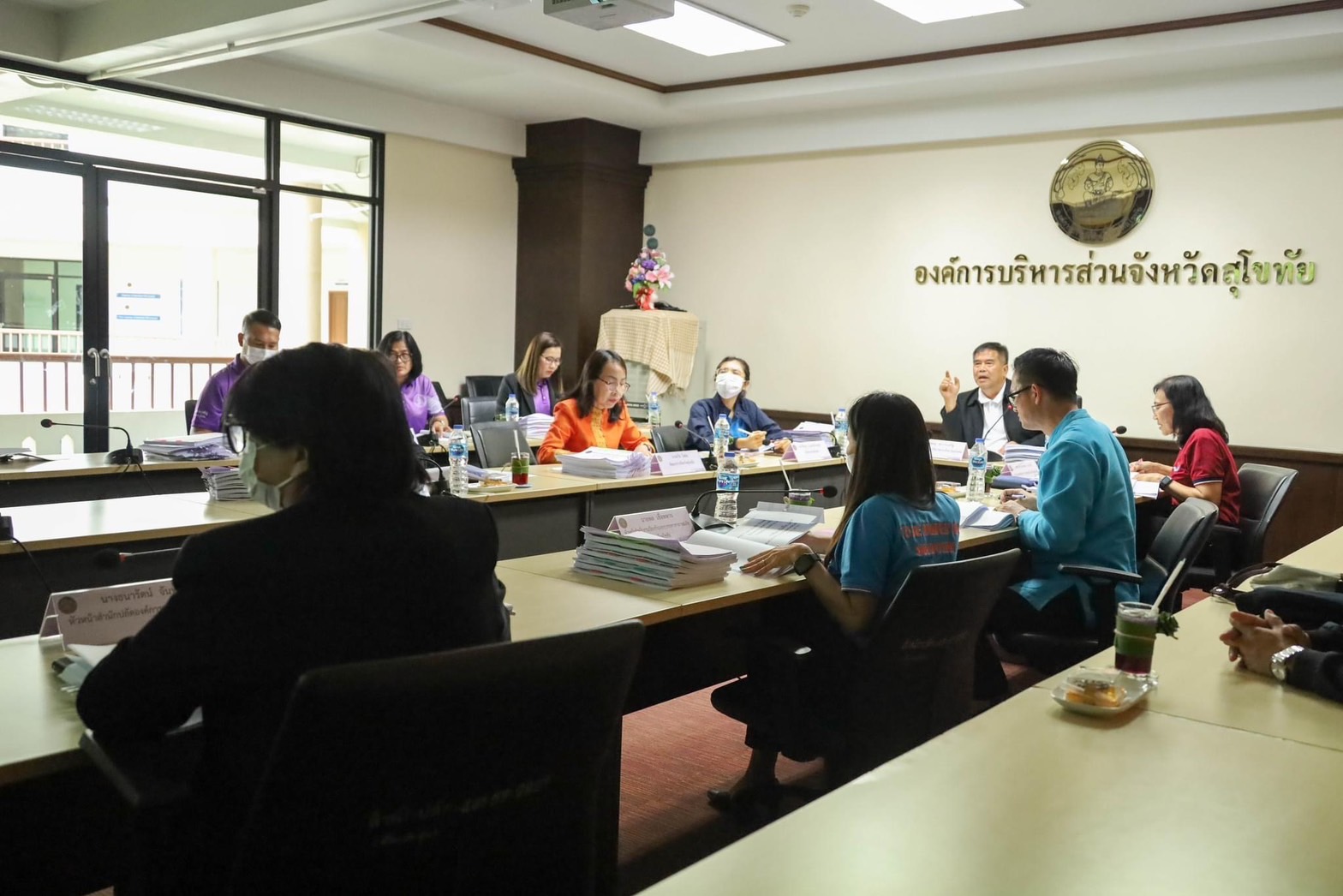 ?พช.สุโขทัย ร่วมการประชุมคณะกรรมการช่วยเหลือประชาชนของ อบจ.สุโขทัย ครั้งที่ 1/2566