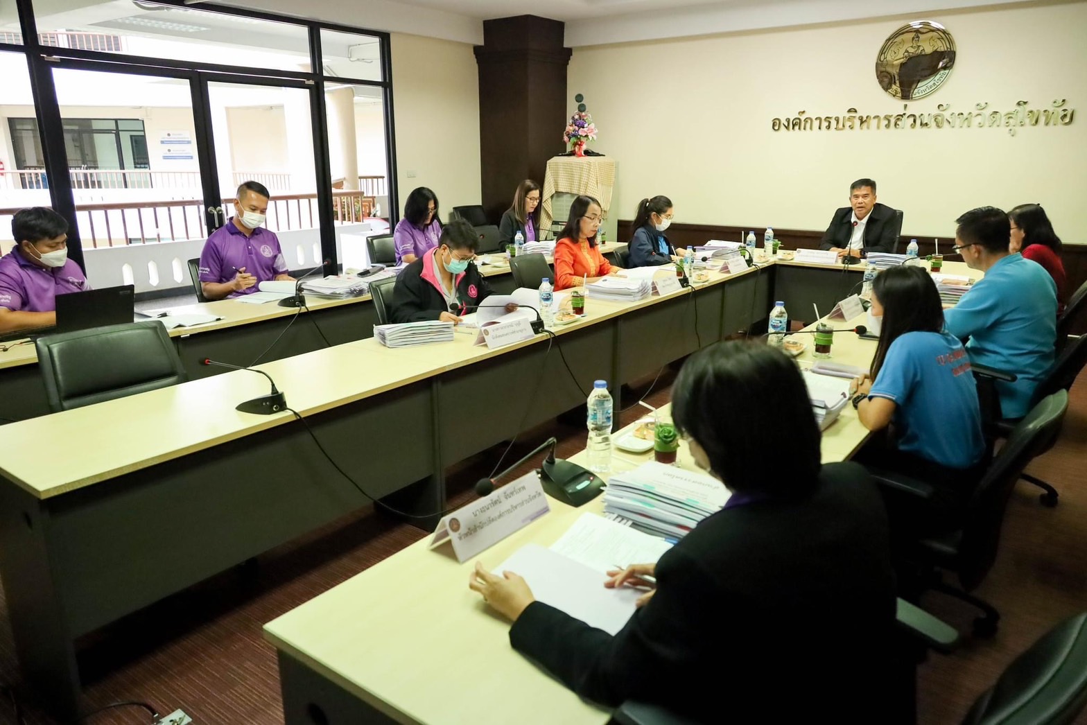 ?พช.สุโขทัย ร่วมการประชุมคณะกรรมการช่วยเหลือประชาชนของ อบจ.สุโขทัย ครั้งที่ 1/2566